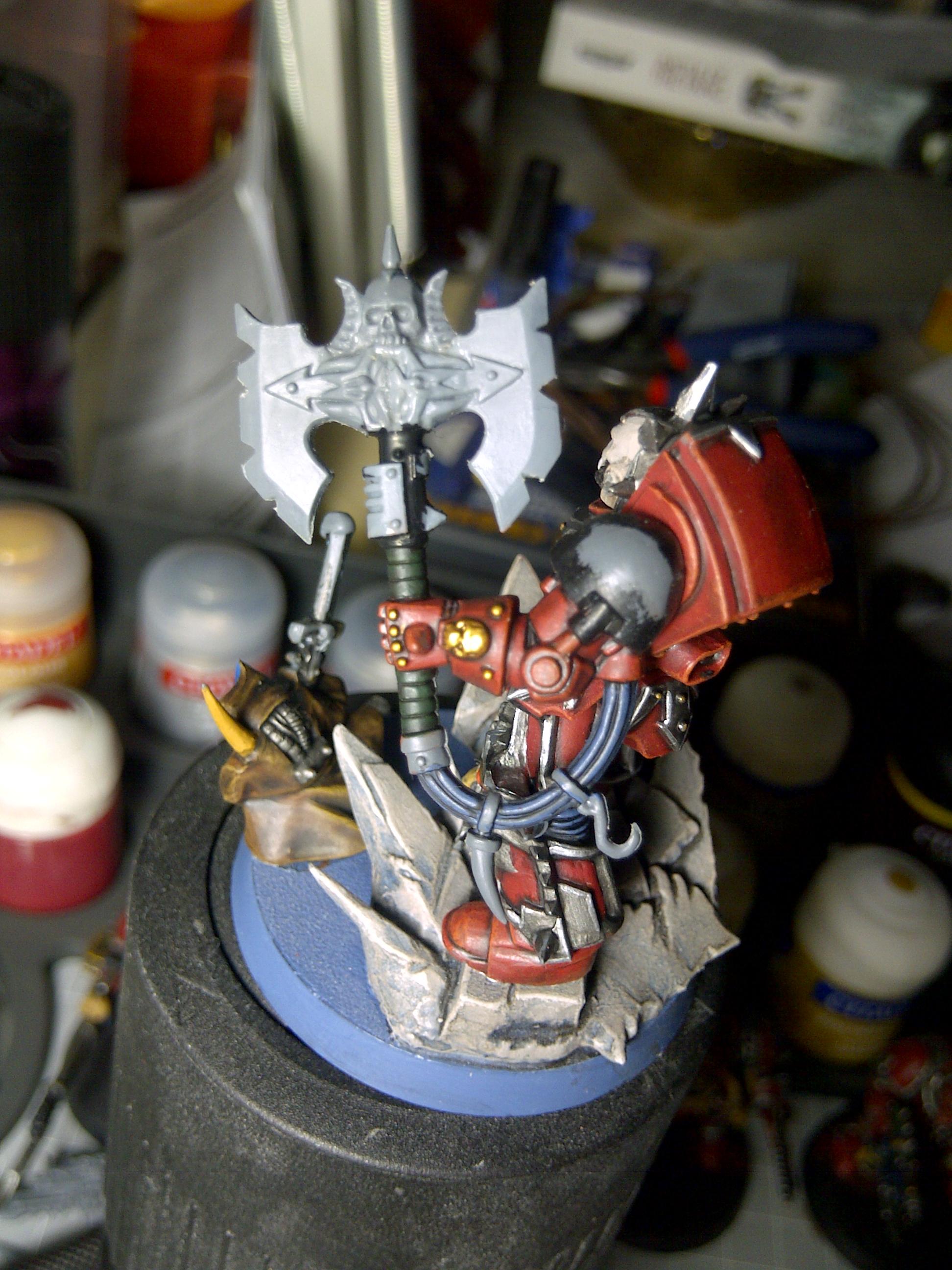 Chaos, Conversion, Dark Apostle, Termnator, Warhammer 40,000, Word Bearers, Work In Progress