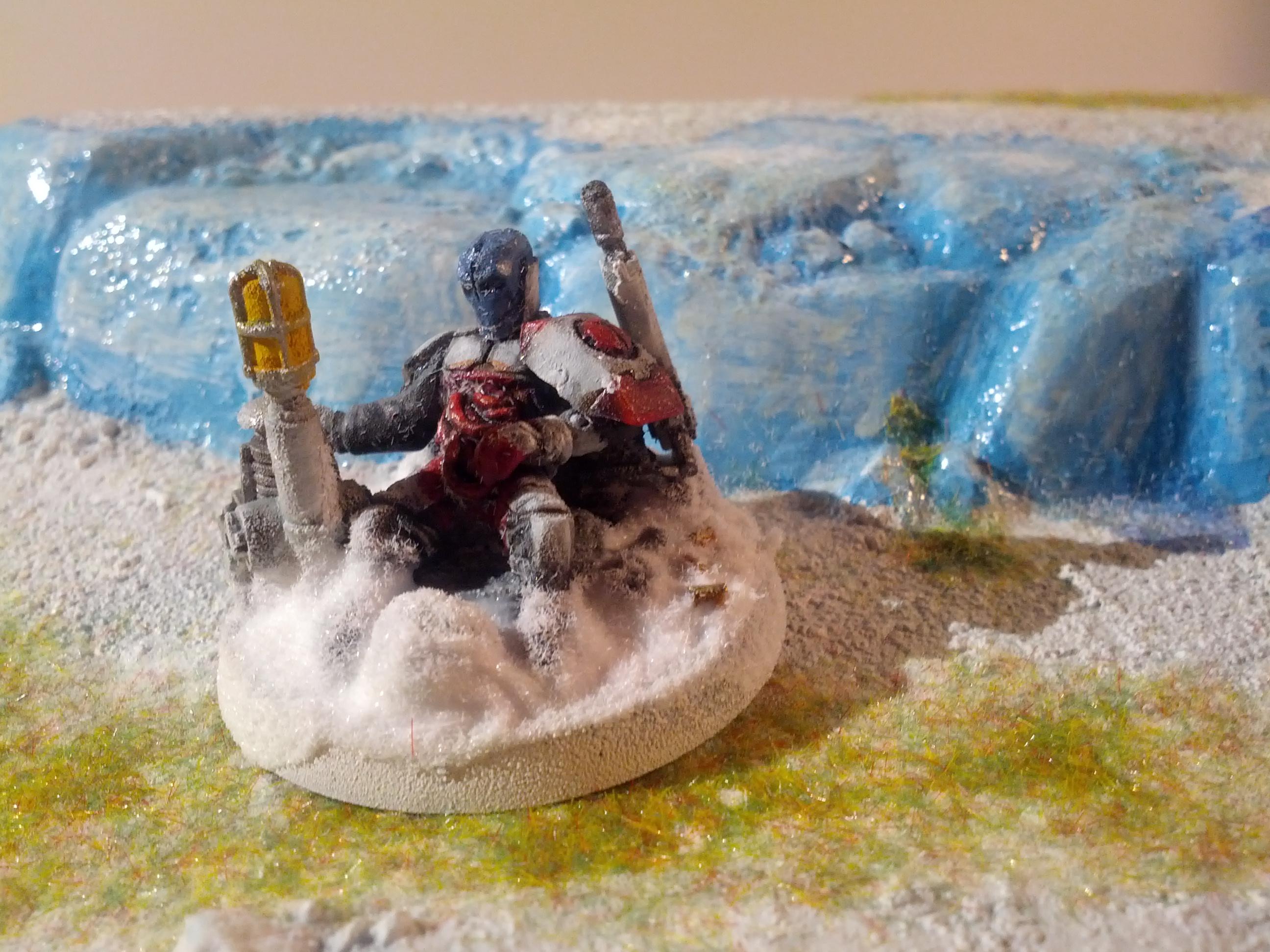 Gue'vesa, Imperial Guard, Marker, Objective Marker, Snow, Winter, Wounded