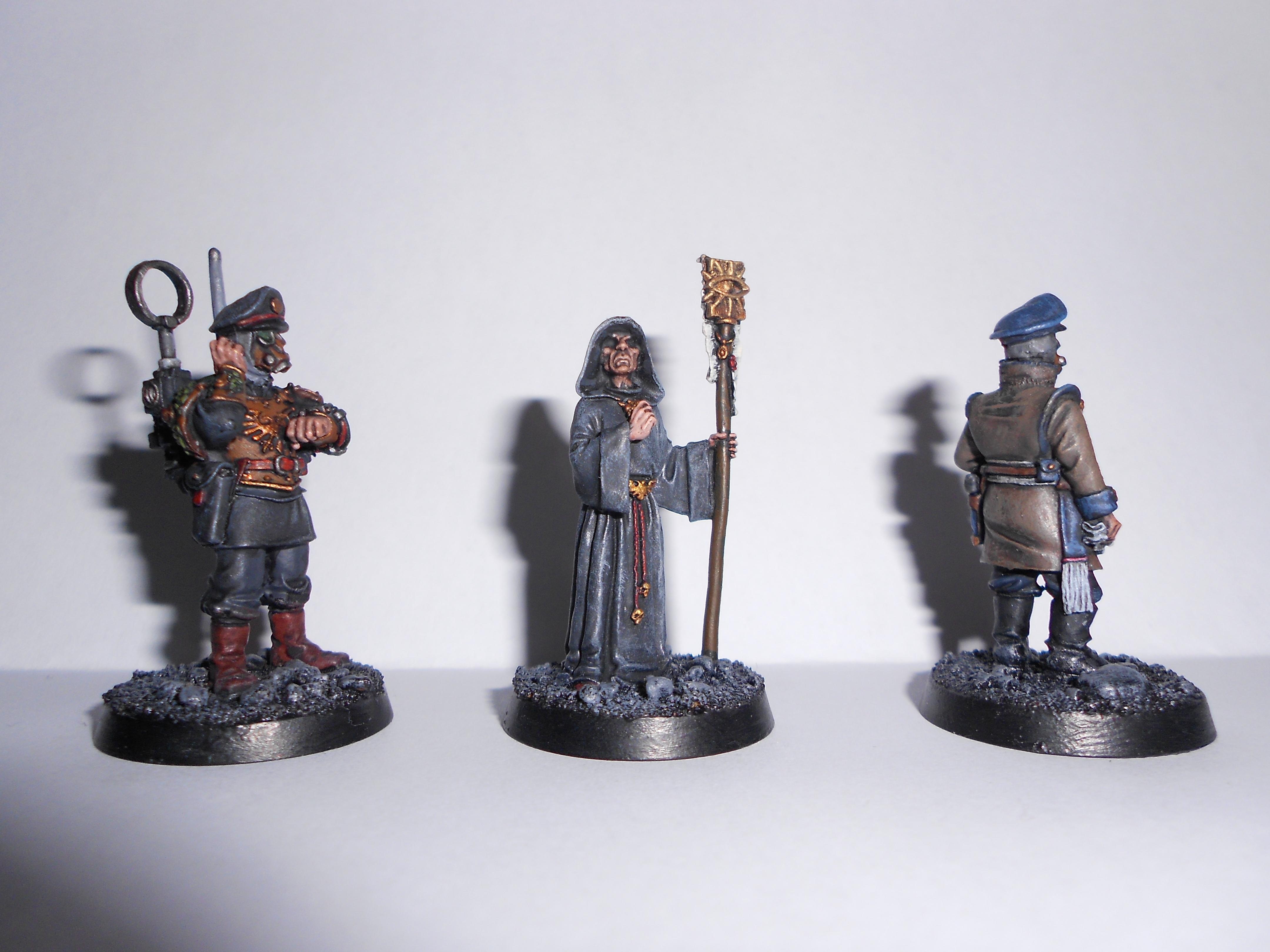 Astropath, Imperial Advisors, Imperial Guard, Master Of Ordinance, Officer Of The Fleet, Pig Iron