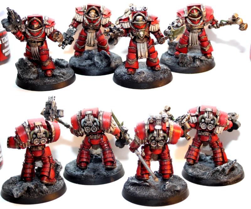 Blood Angels, Cataphracti, Command Squad, Heresy, Paragon Blade ...