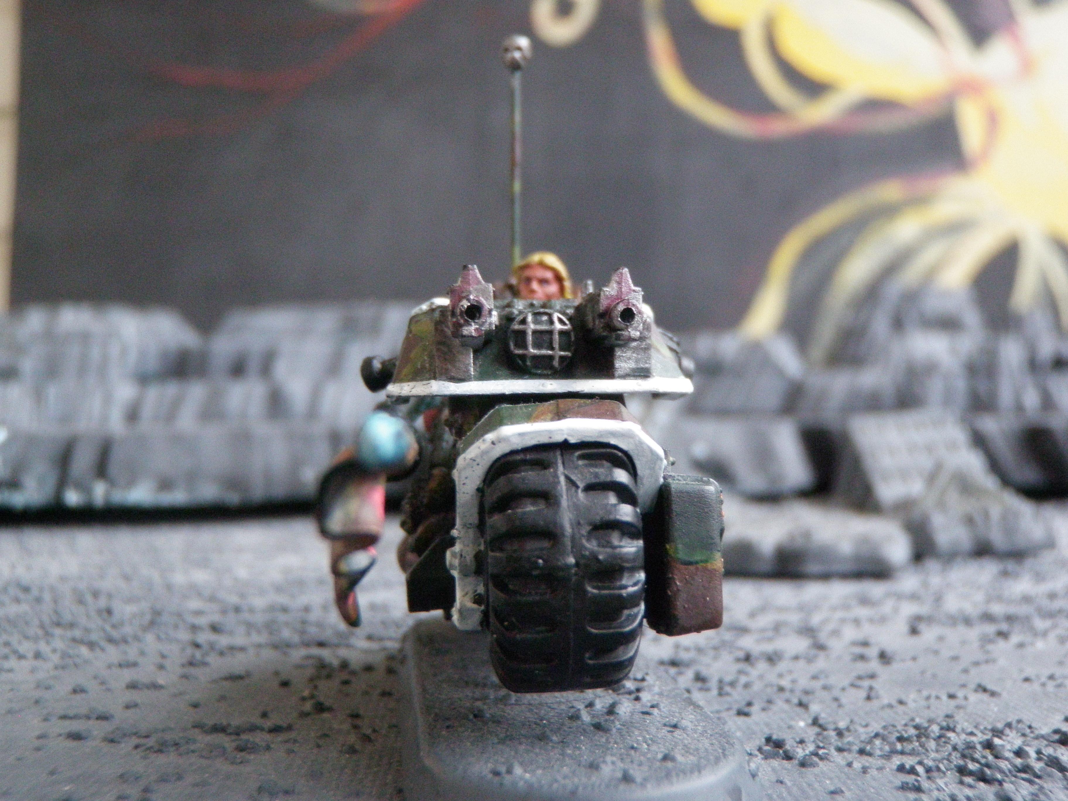 Bike, Camouflage, Power Lance, Sergeant, Space Marines