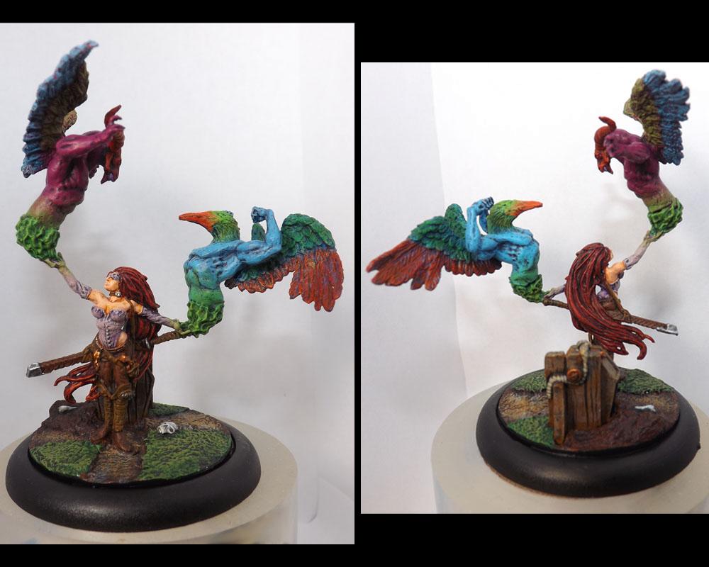 Avatar Of Balance, Dakka Painting Challenge, Lady Justice, Merry Malifaux Festivities