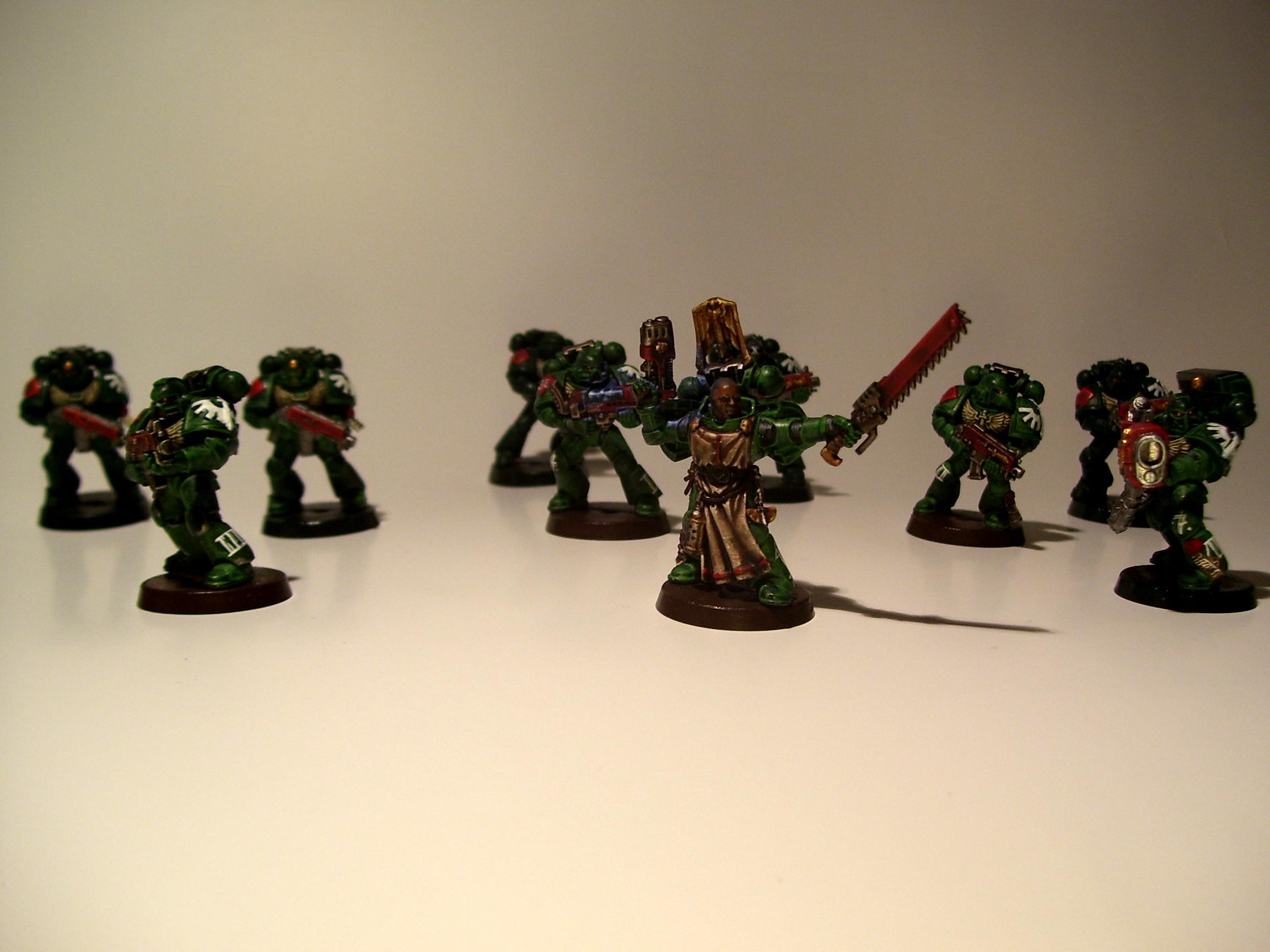 Dark Angels, Dark Vengeance, Freehand, Object Source Lighting, Plasma, Space Marines