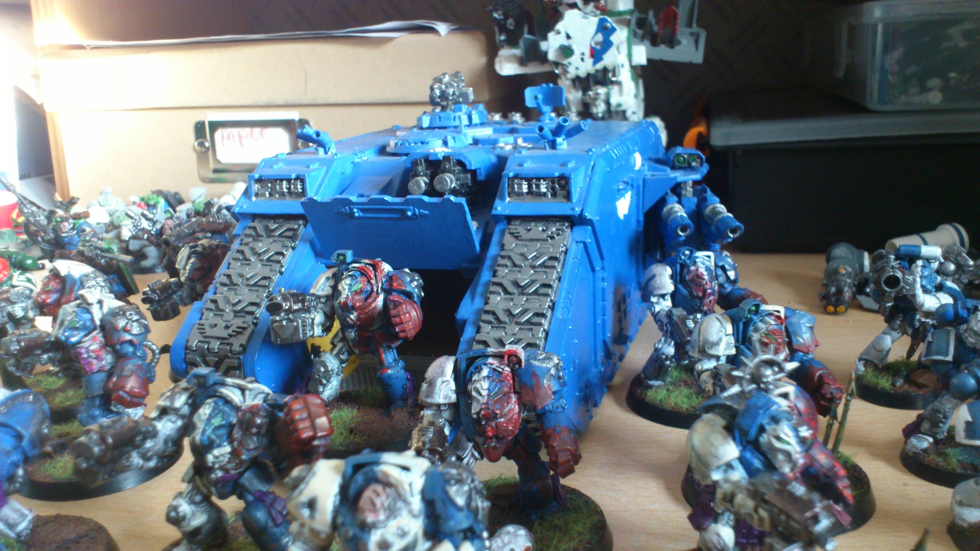Land Raider, Space Marines, Terminator Armor