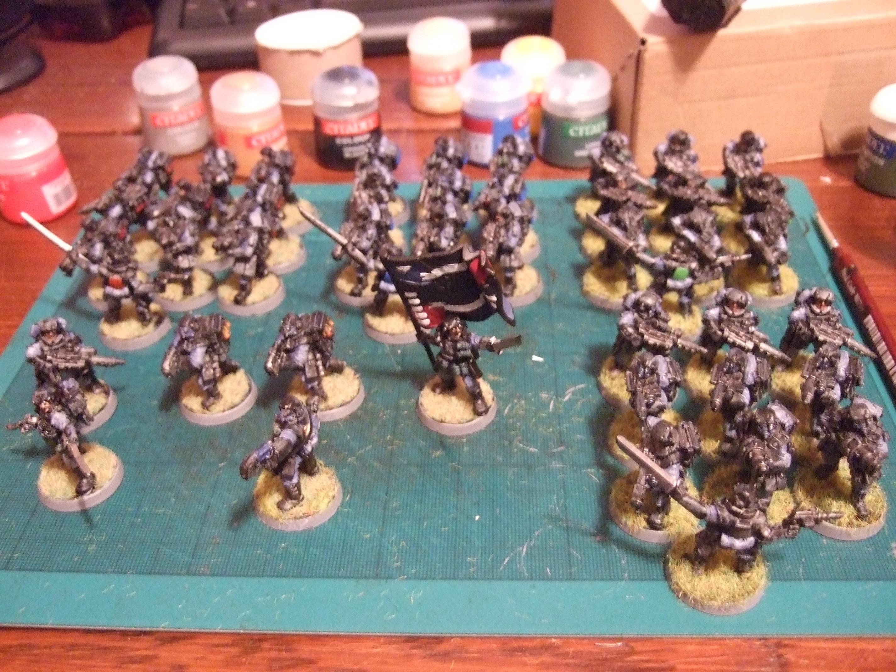 3rd Edition, Conversion, Imperial Guard, Storm Troopers, Warhammer 40,000
