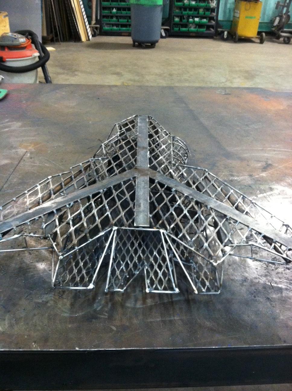 rear frame done