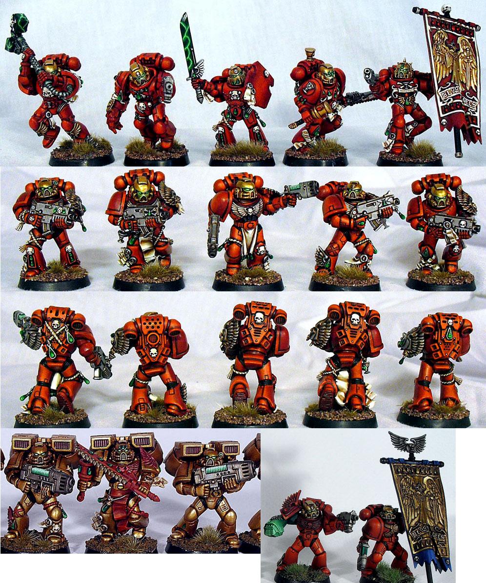 Honour Guard, Sternguard, Vanguard - Blood Angels Veterans - Gallery ...