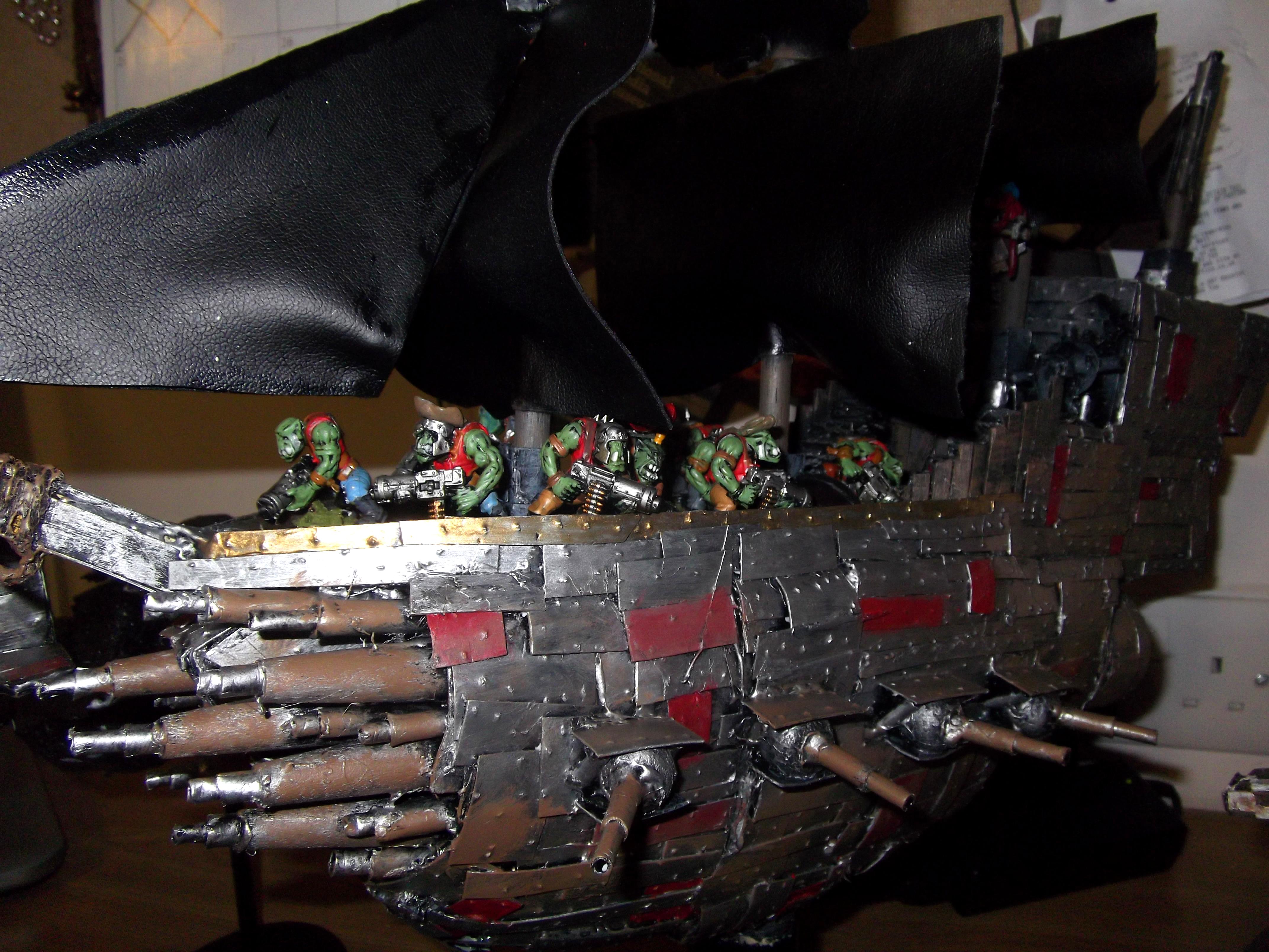 Apocalypse, Blasta Bommer, Dakkajet, Flyer, Orks, Painted, Scratch Build