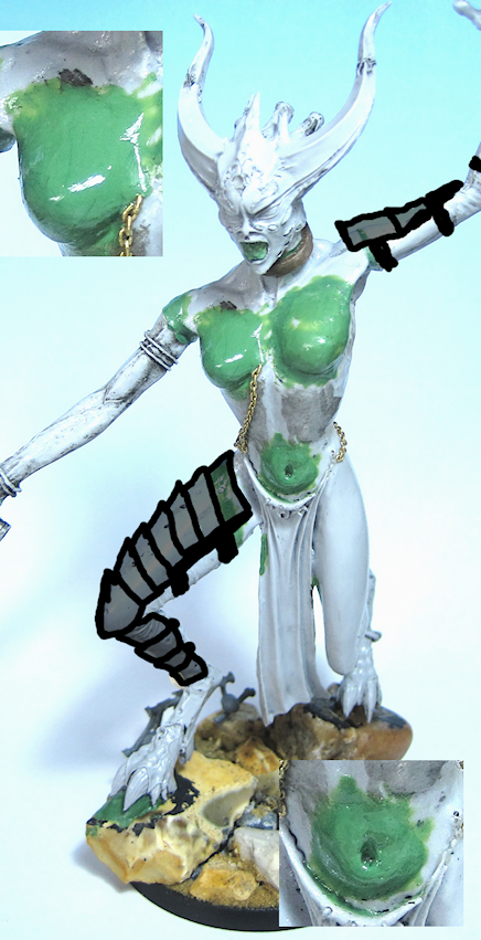 Armor, Concept, Greater Daemon, Obscuras