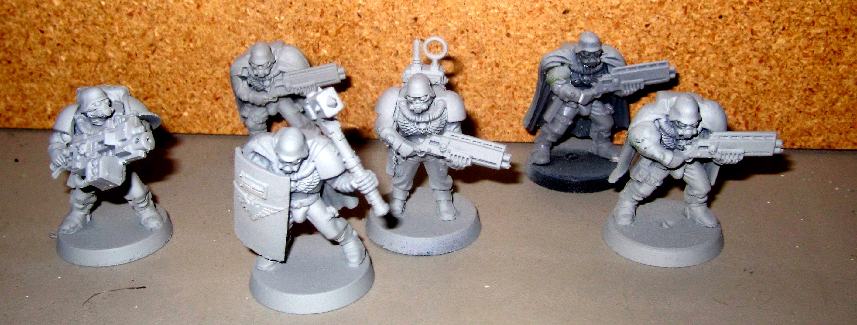 Adeptus Arbites, Scouts, Space Marines