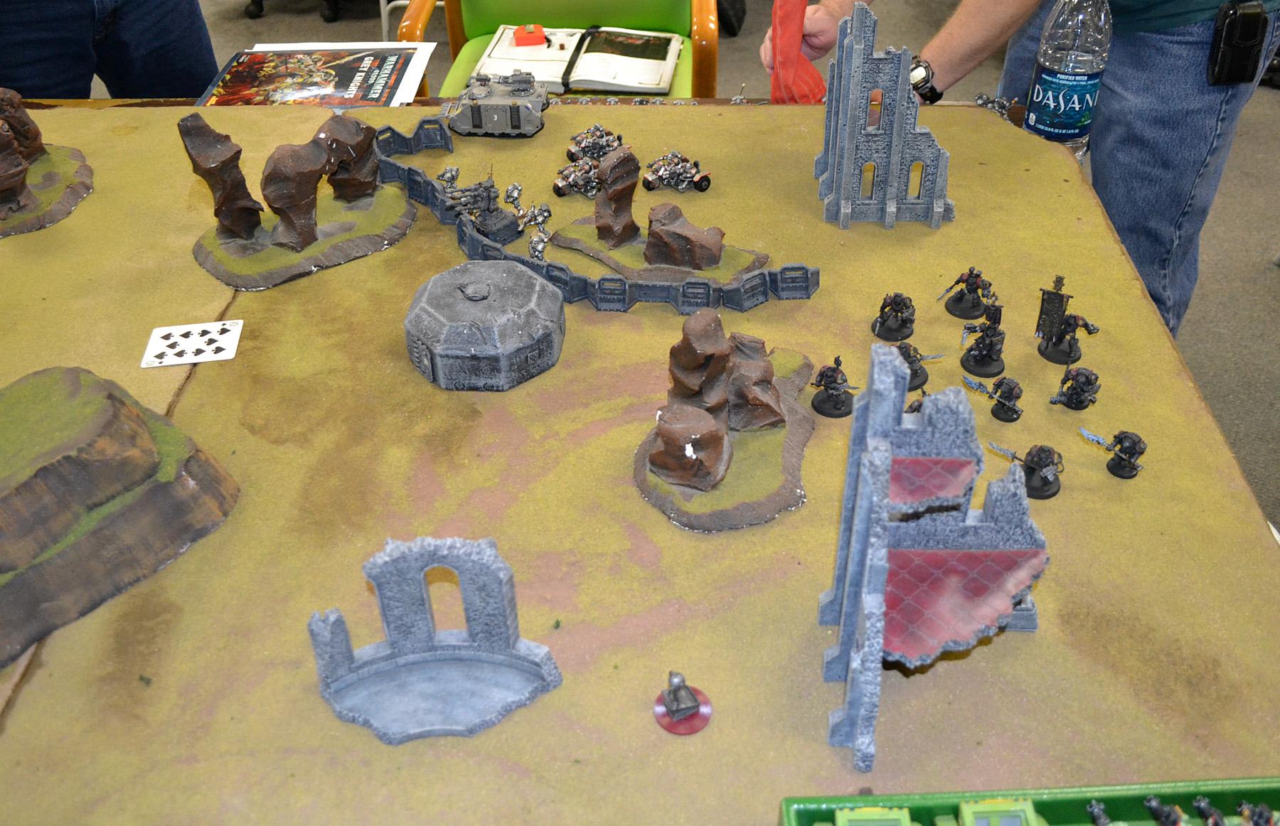 Battle Report, Mantis Warriros, Space Marines, Warhammer 40,000