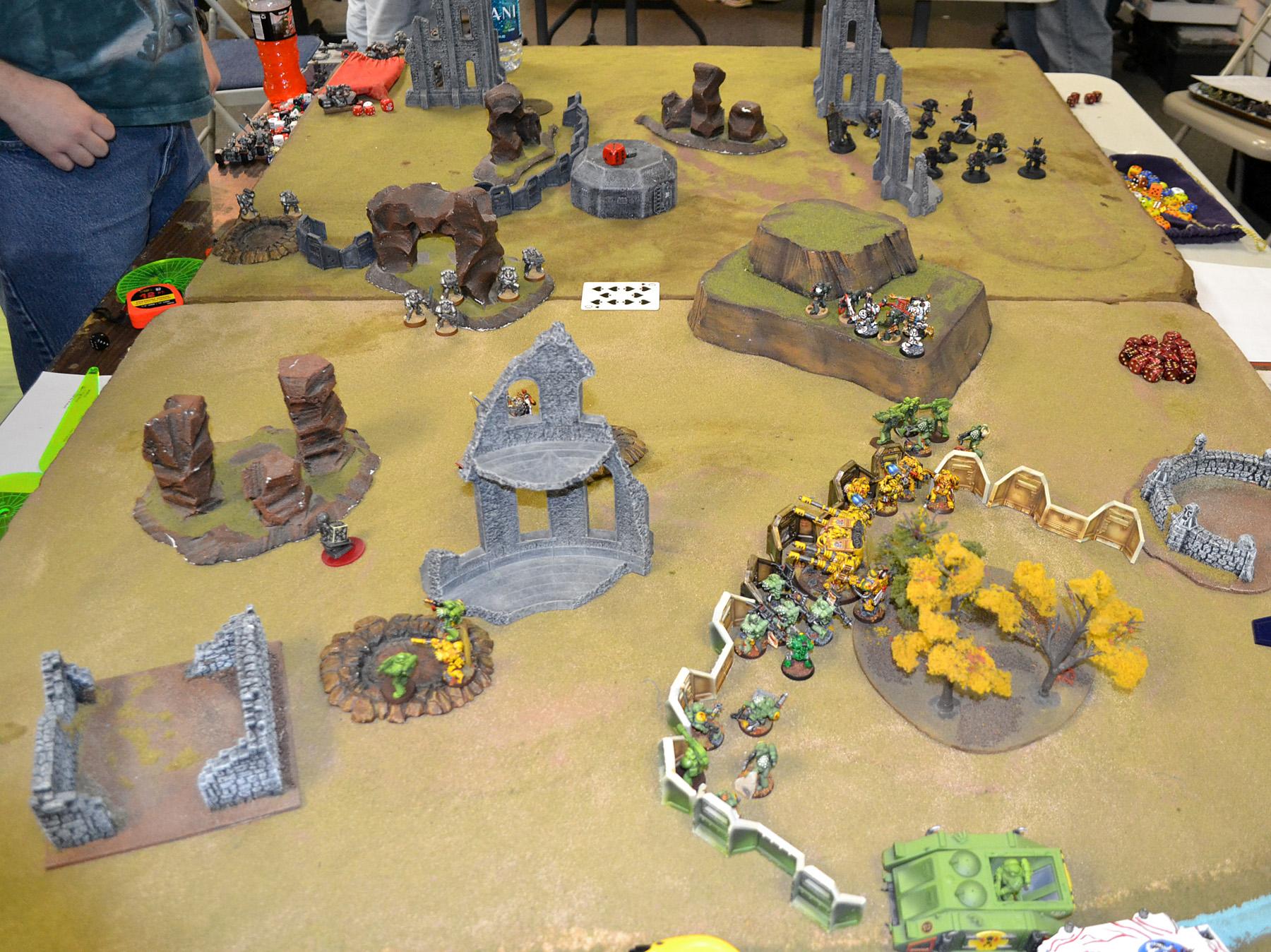 Battle Report, Mantis Warriros, Space Marines, Warhammer 40,000
