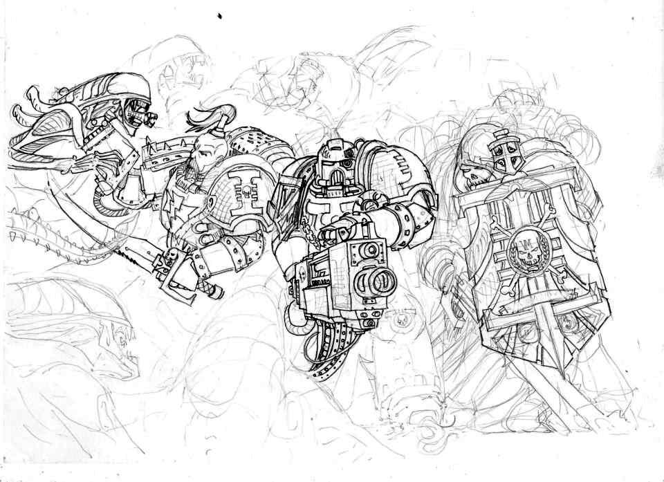 Alien, Aliens, Kill Team, Space Hulk, Xenomorph