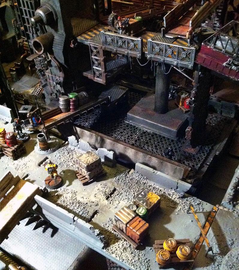 Board, Buildings, Cities Of Death, Game Table, Gangs, Necromunda, Ruin, Scratch Build, Terrain, Underhive