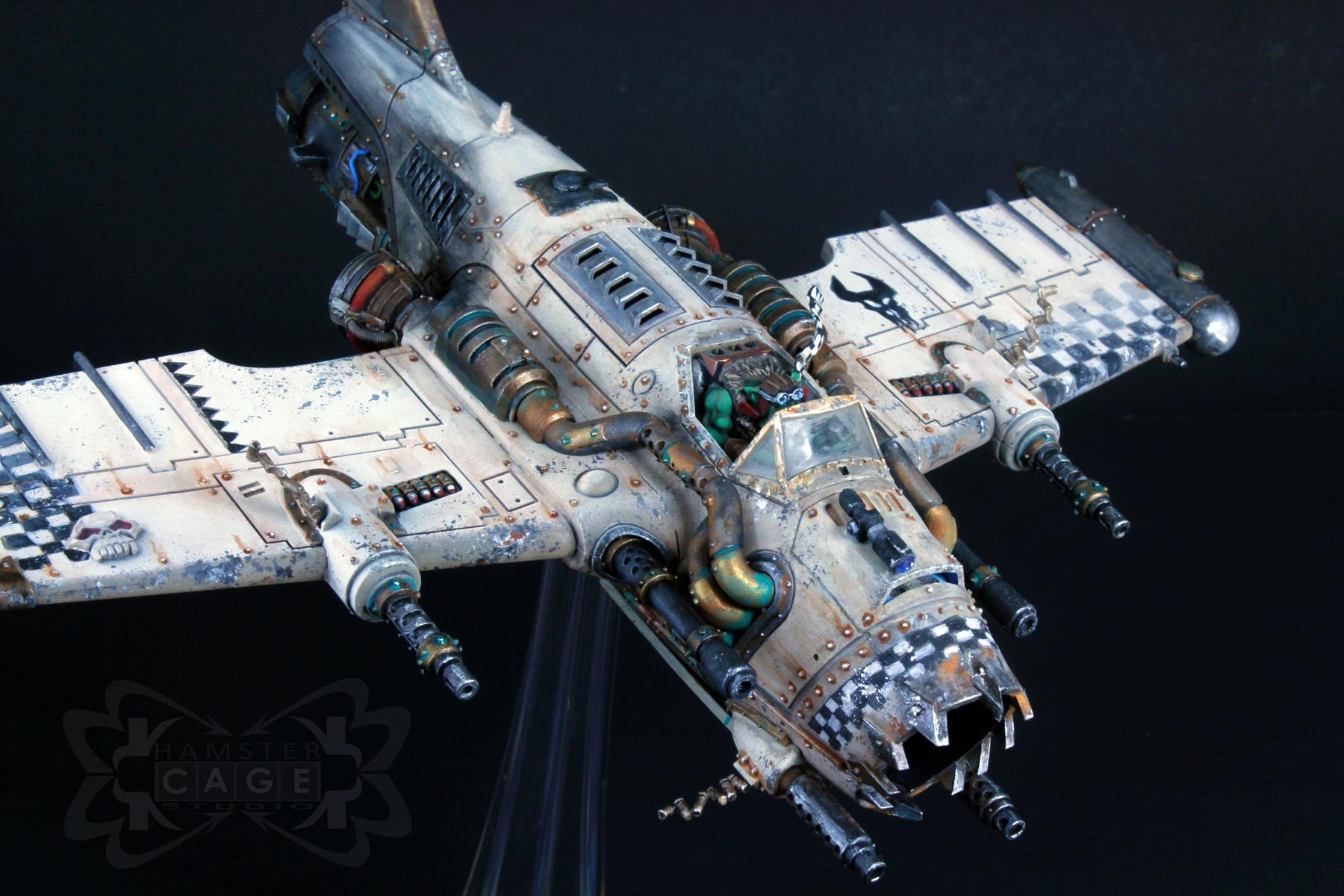 Aircraft, Dakka Jet, Dakkajet, Fighta-bomba, Orcs, Ork Aircraft, Ork Plane, Orks, Plane