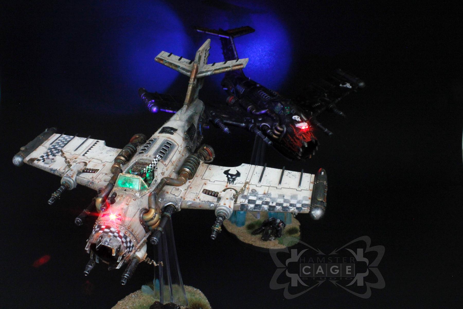 Aircraft, Dakka Jet, Dakkajet, Fighta-bomba, Orcs, Ork Aircraft, Ork Plane, Orks, Plane