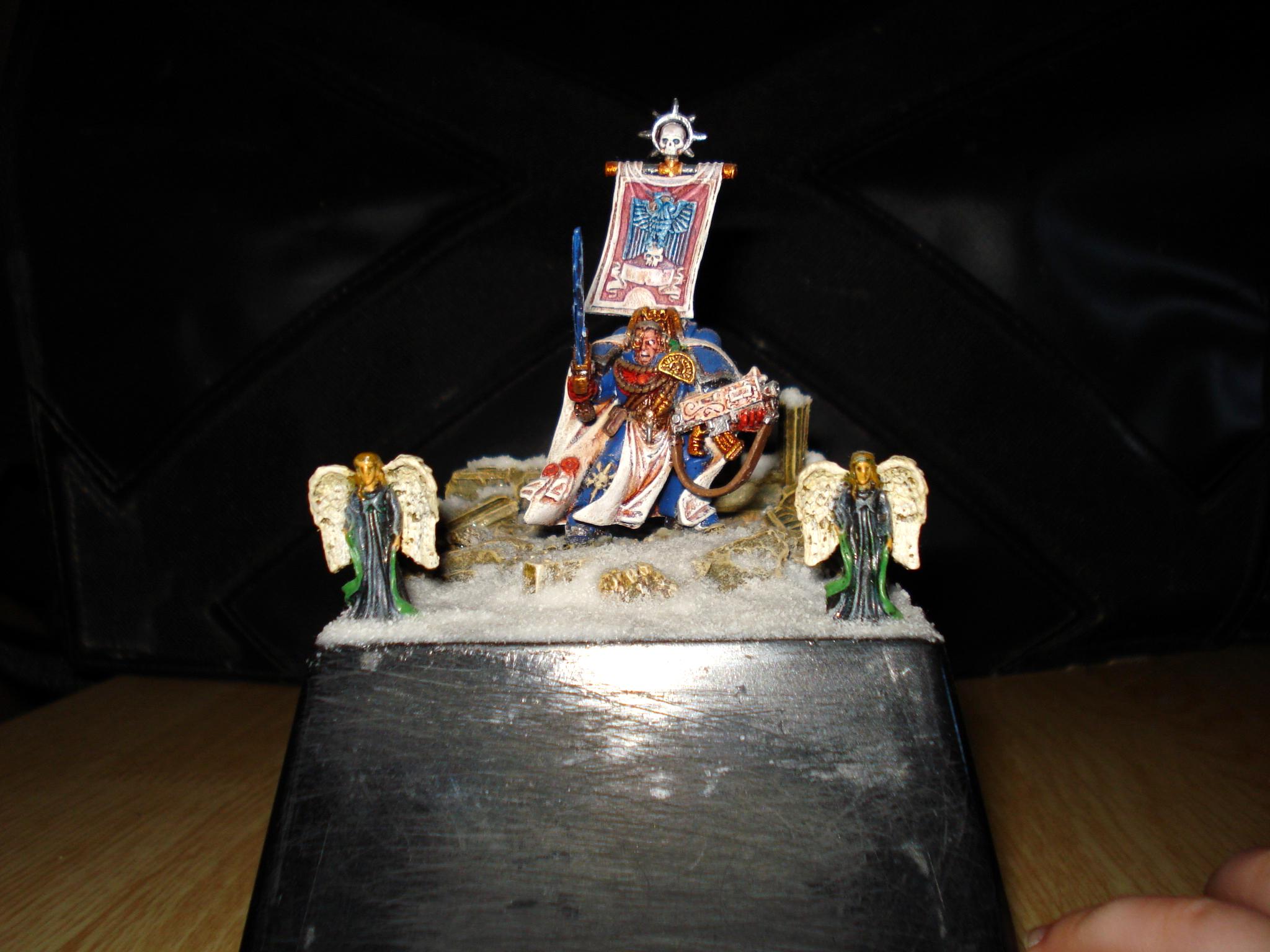 Barmy Bakers Miniatures, Captain, Space Marines, Warhammer 40,000