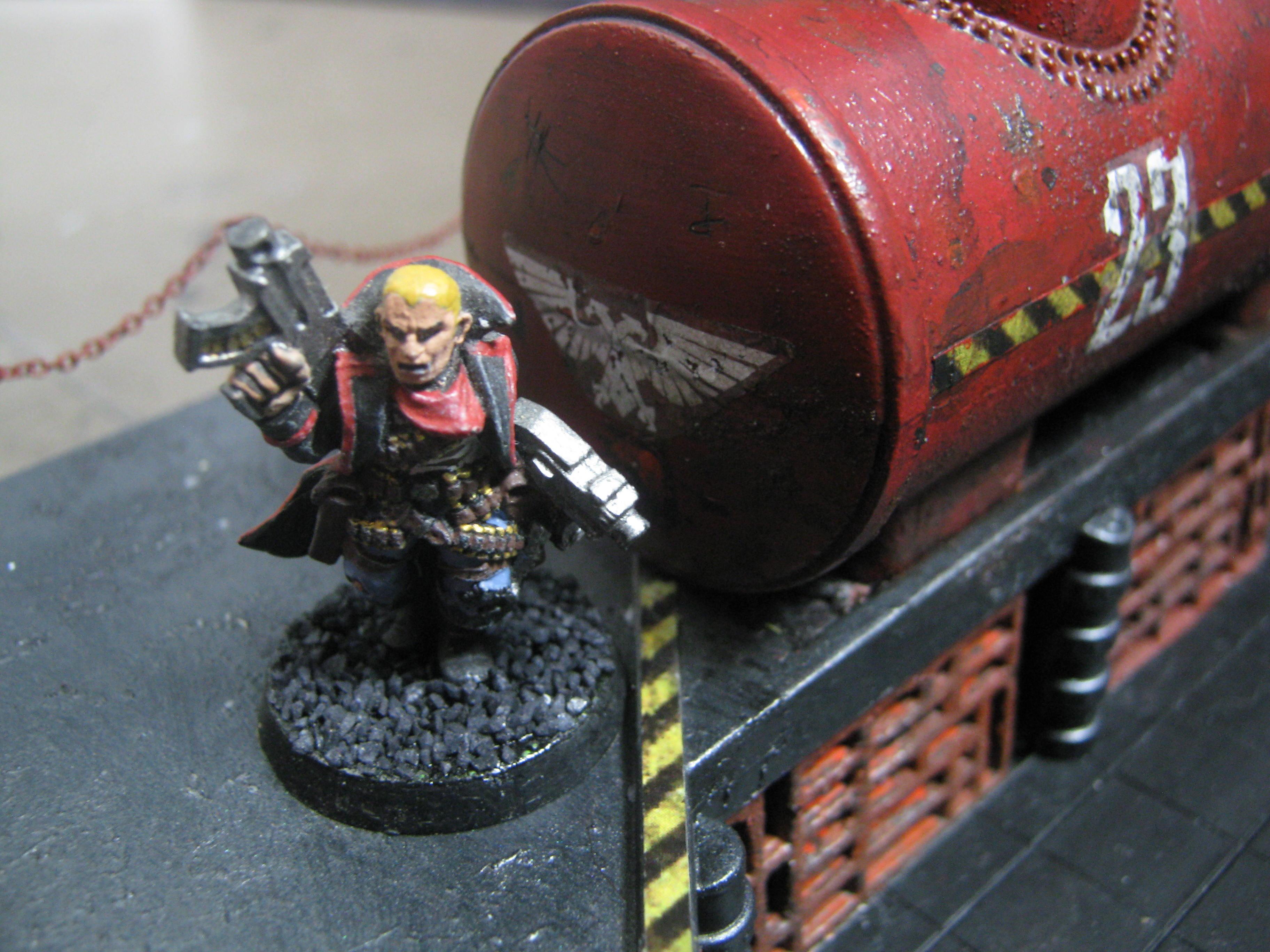 Necromunda, Rust Effect, Scratch Build, Terrain, Warhammer 40,000