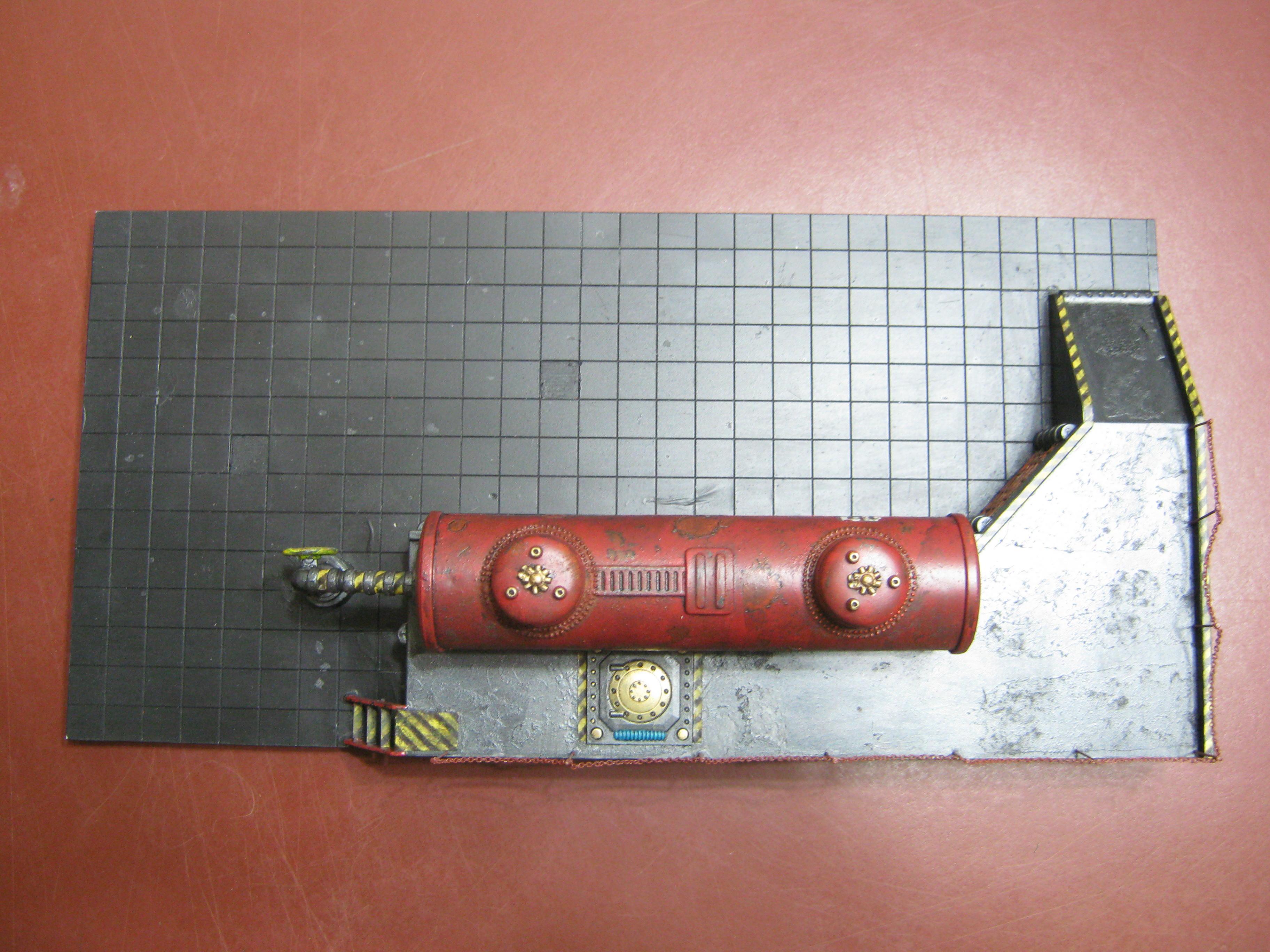 Necromunda, Rust Effect, Scratch Build, Terrain, Warhammer 40,000