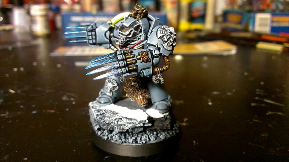 Highlights, Space Marines, Space Wolves, Terminator Armor, Warhammer 40,000, Wolf Guard
