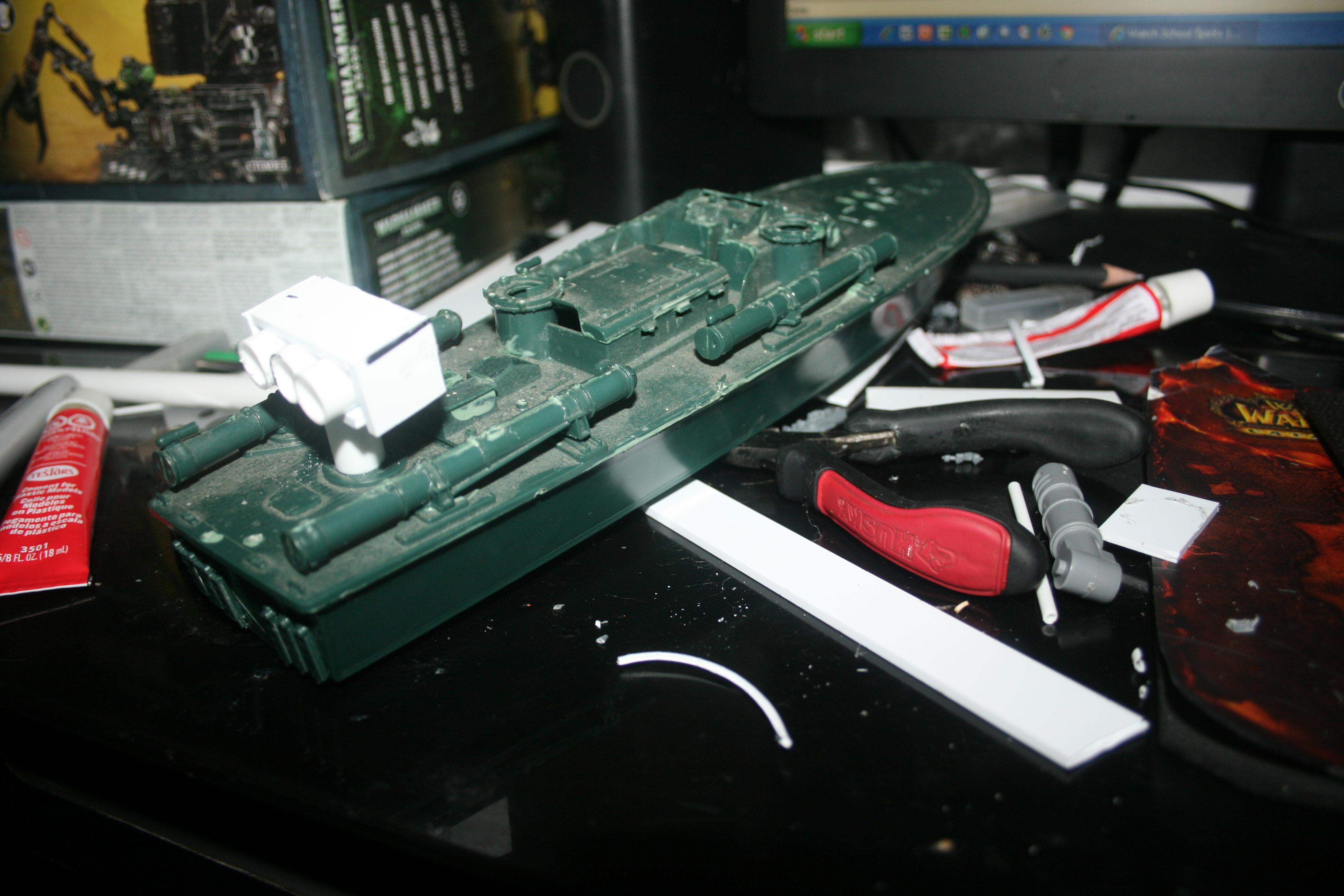 Rear. PT boat