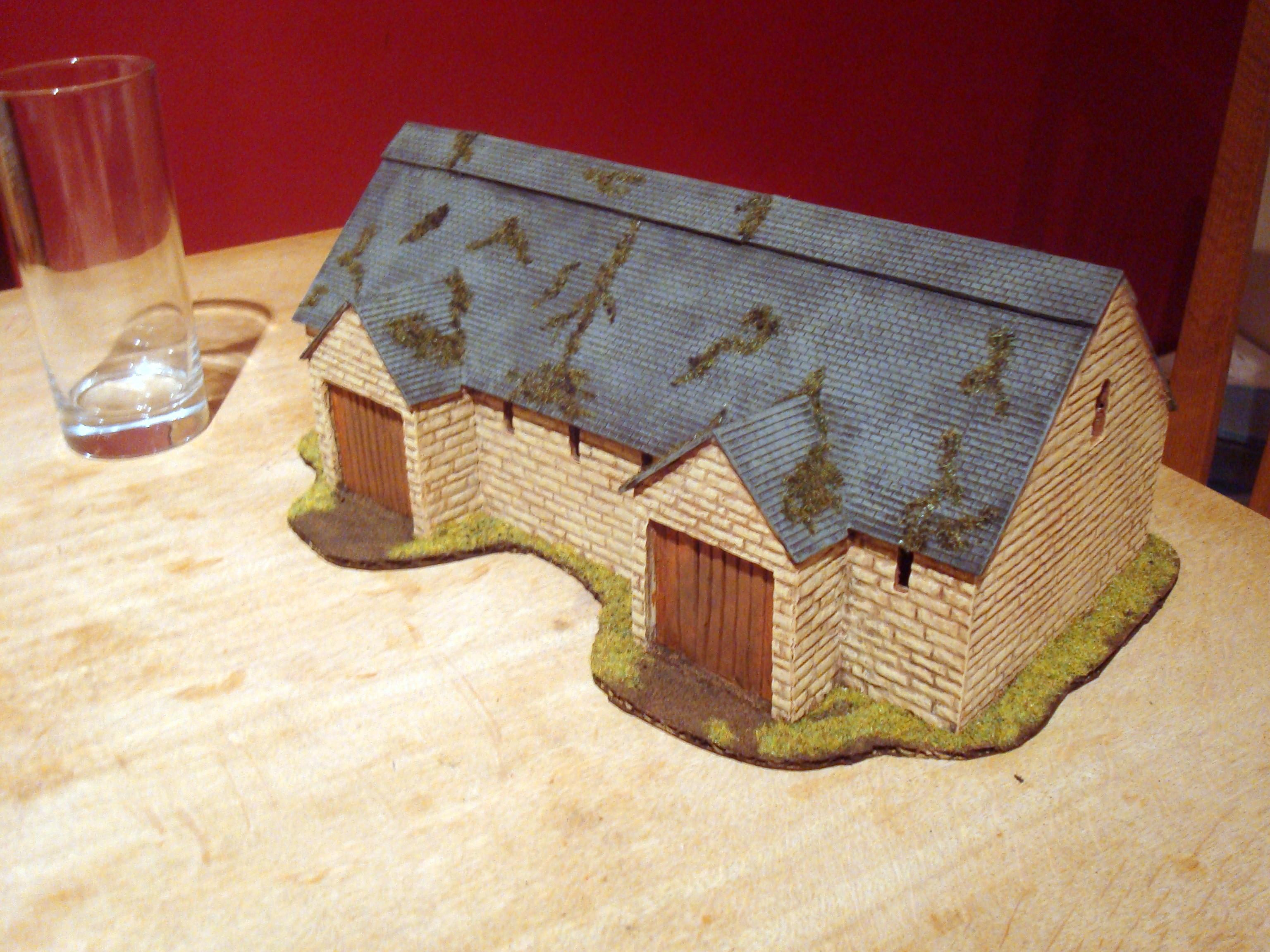 Barn, Historical, Norman, Terrain