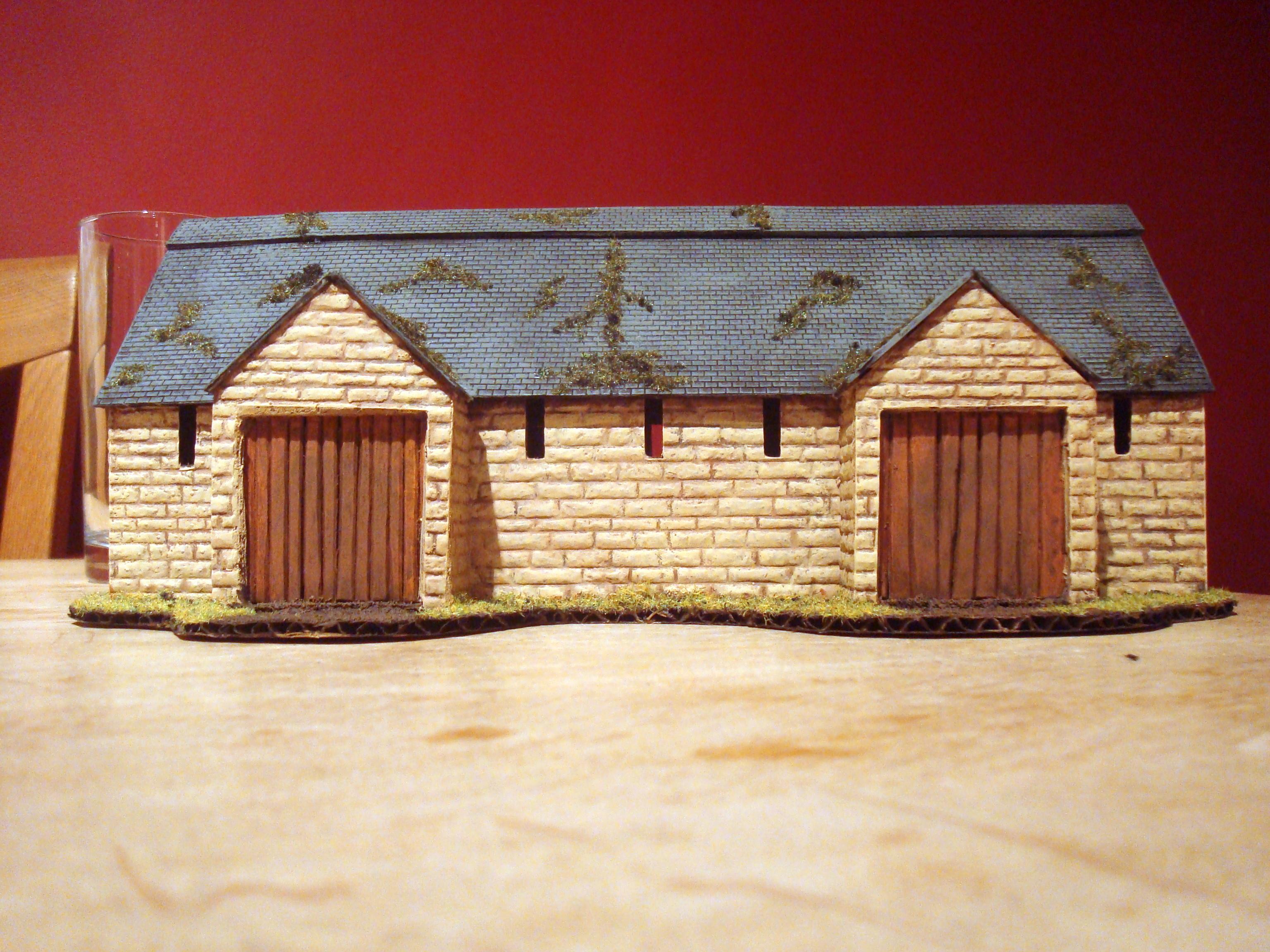 Barn, Historical, Norman, Terrain