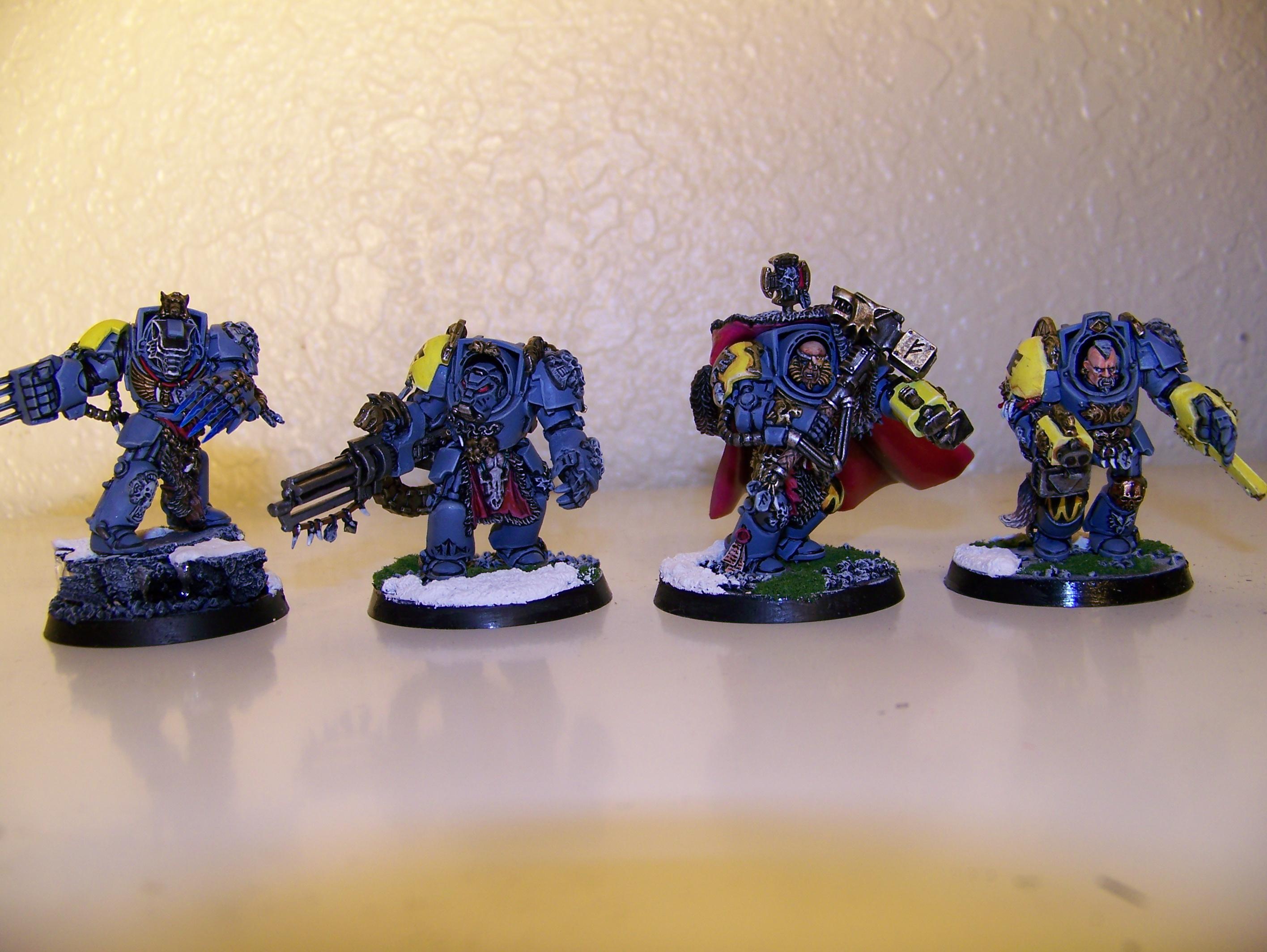 Space Wolves, wolf guard 
