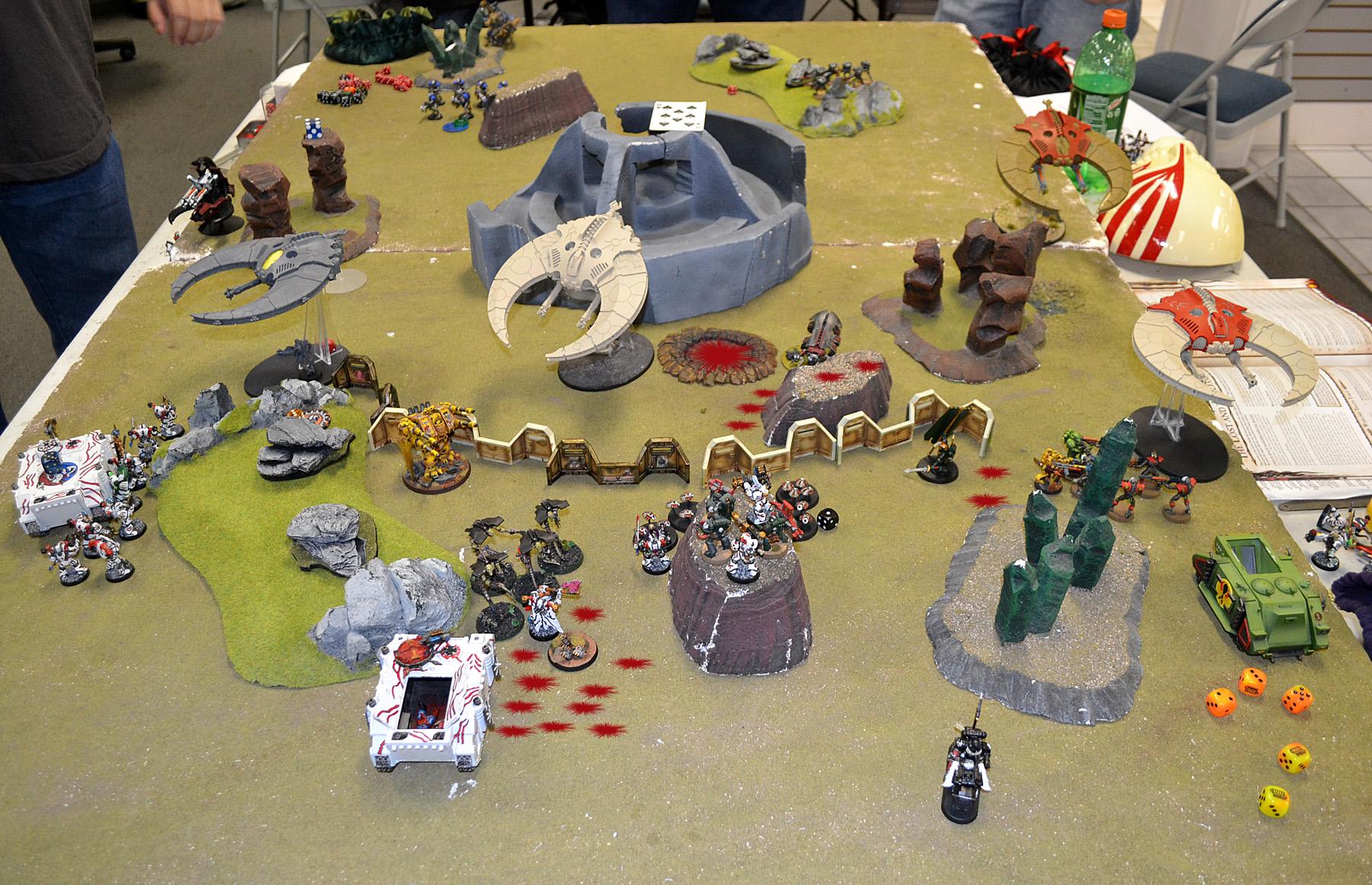 Battle Report, Warhammer 40,000