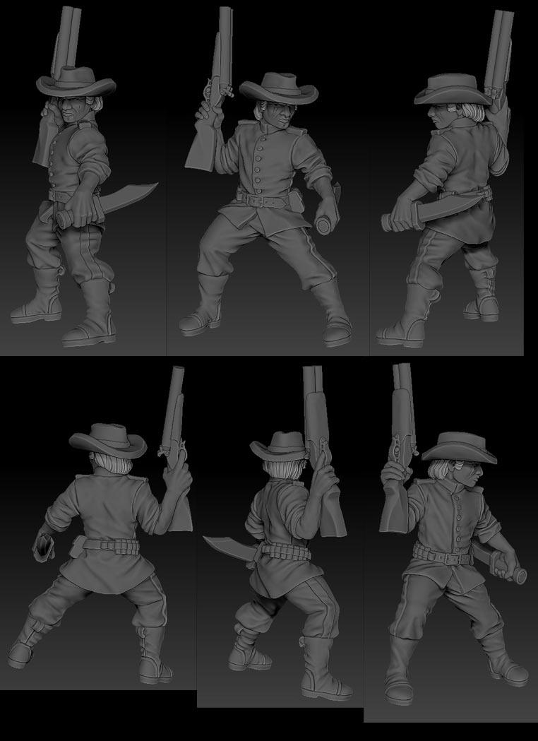 Wilde's Rangers - Private Ambler WIP