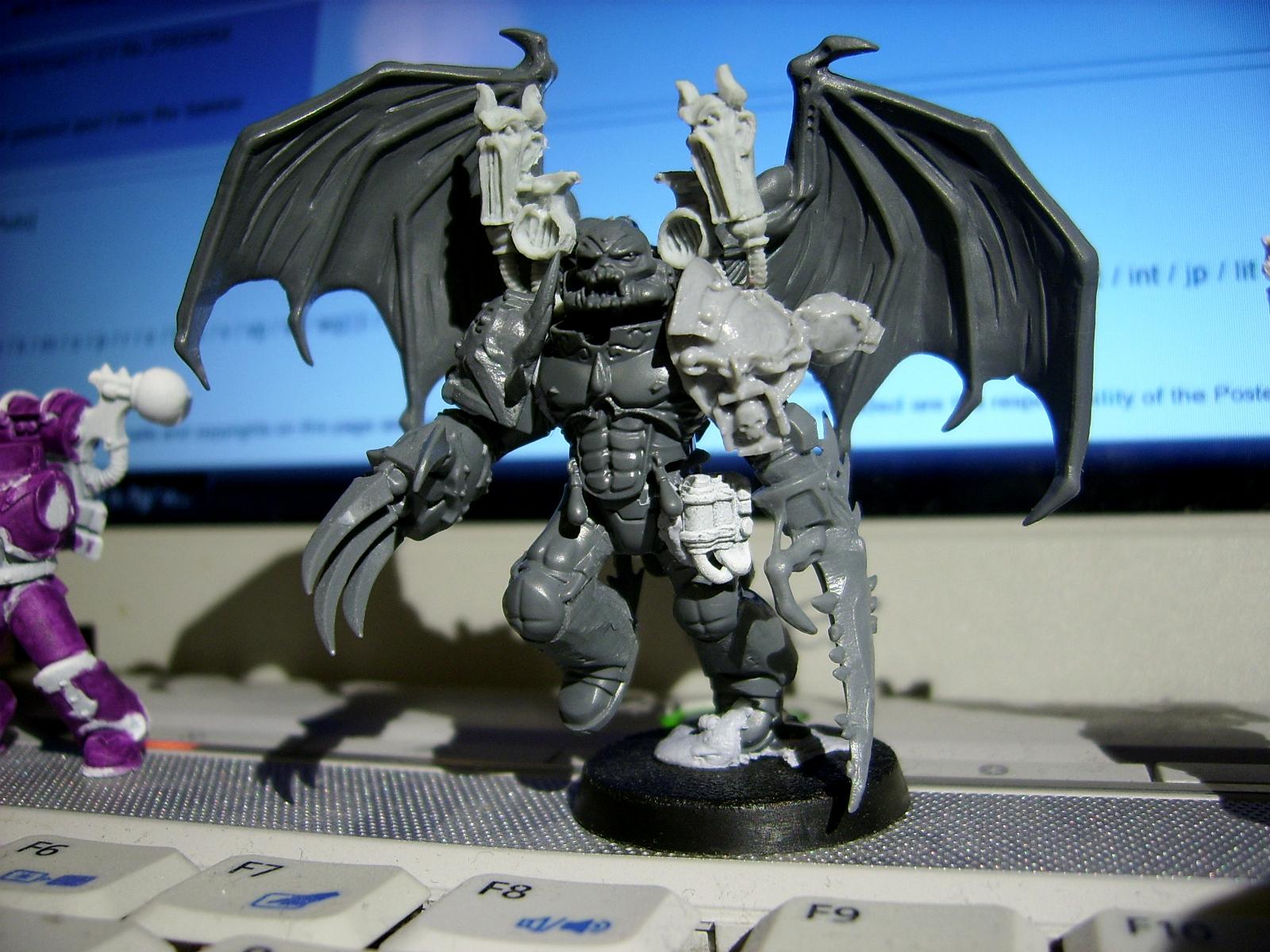 Chaos, Chaos Lord, Conversion, Emperor's Children, Kit Bash, Slaanesh