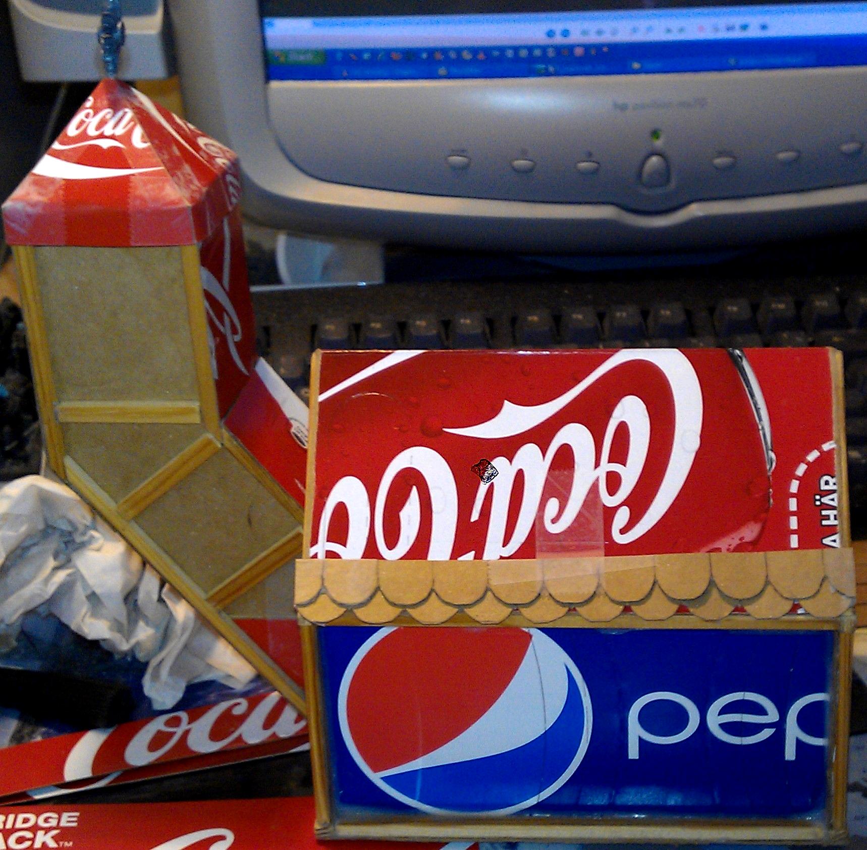 Cardboard, Cardstock, Church, Scratch Build, Terrain