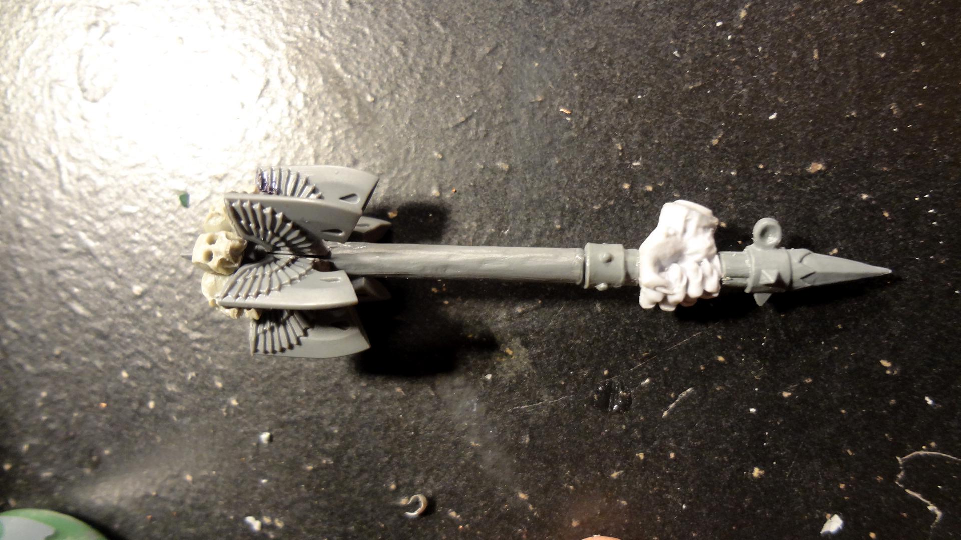 Custom Black MAce