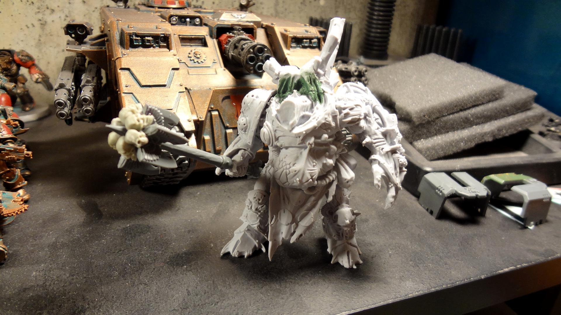 Daemon Prince of Nurgle w/ Custom Black Mace