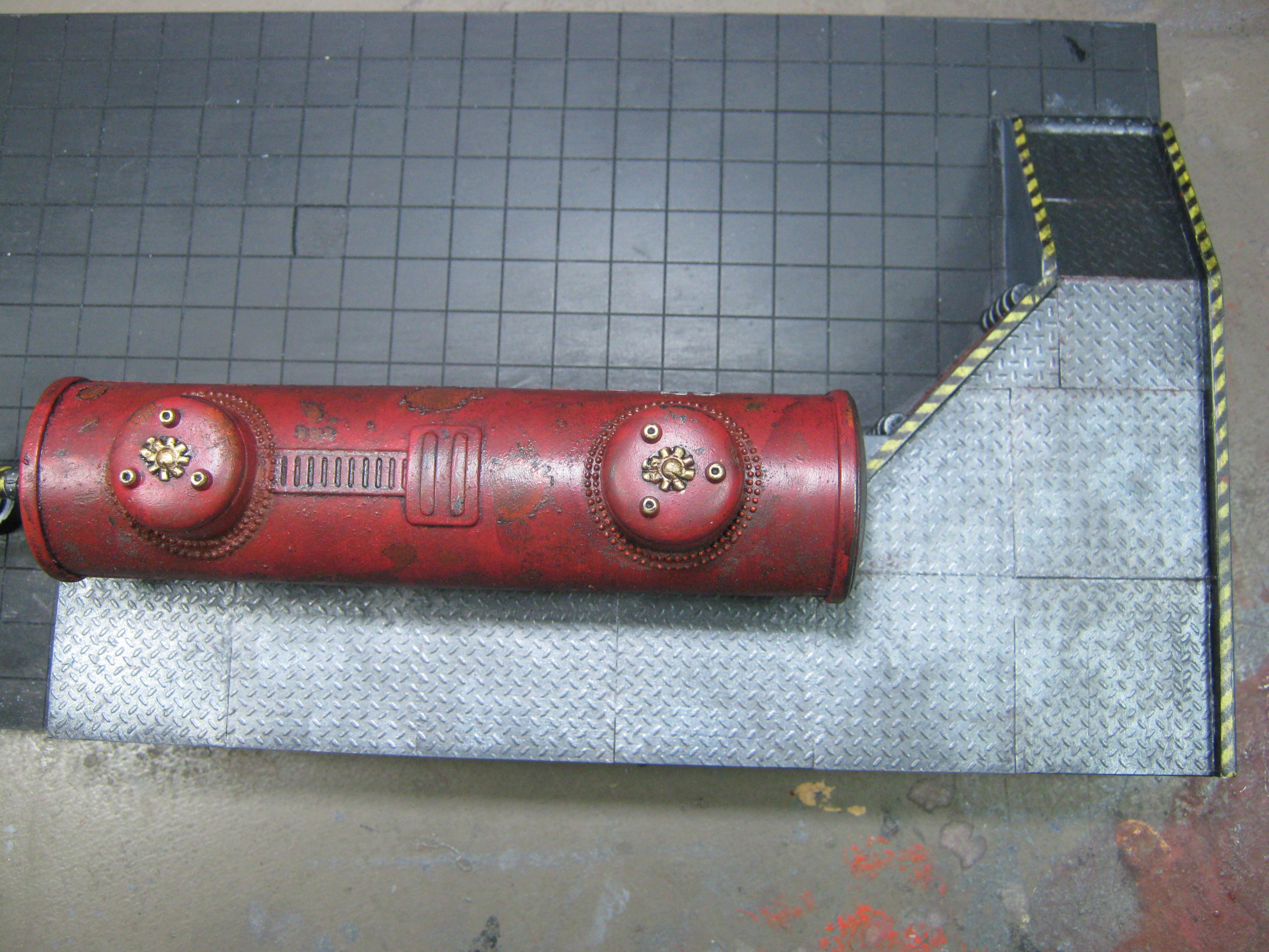Necromunda, Rust Effect, Scratch Build, Terrain, Warhammer 40,000