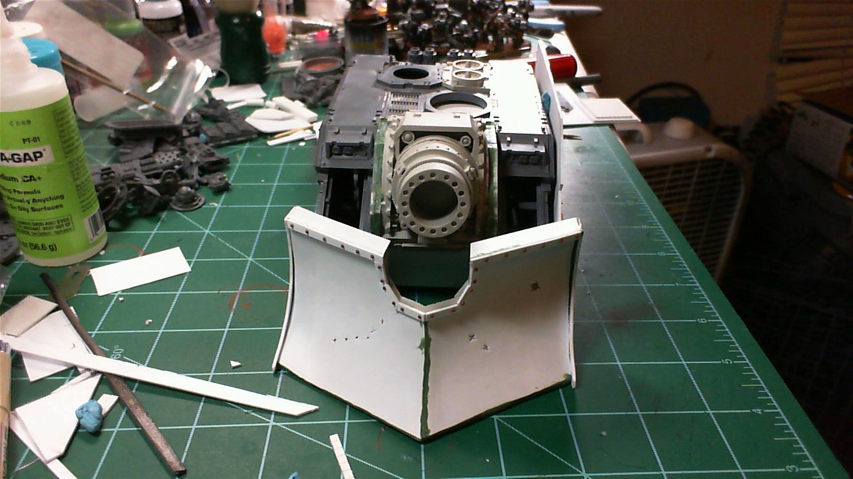 Ares, Big Momma, Cannon, Land Raider, Land Raider Ares, Lr Ares, Space Marines, Tank