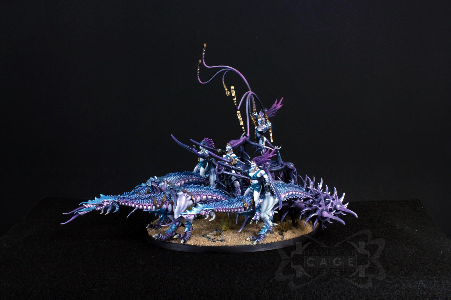 Chariot, Daemons, Demon Engine, Exalted, Exalted Chariot, Slaanesh, Slaanesh Chariot