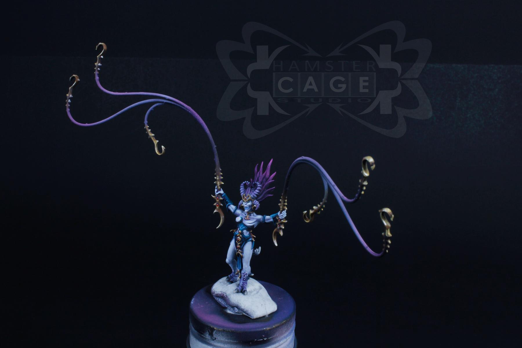 Chariot, Daemons, Demon Engine, Exalted, Exalted Chariot, Slaanesh, Slaanesh Chariot