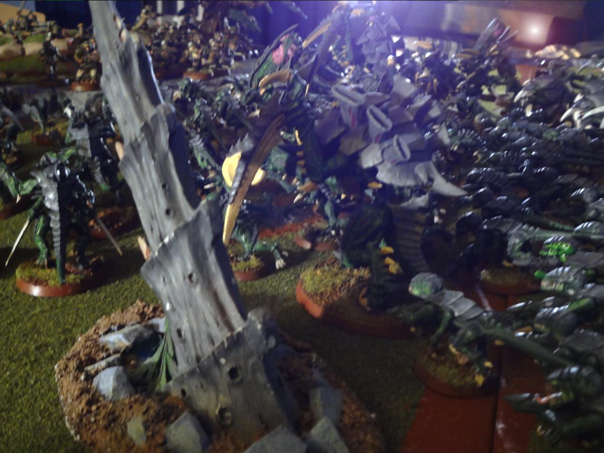 Green, Grey, Horde, Tyranids