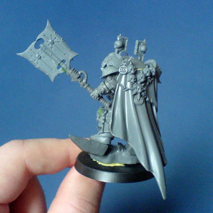 40k. Chaos, Chaos Lord, Chaos Space Marines, Conversion, Khorne, Lorimar, Terminator Armor, Work In Progress, World Eaters