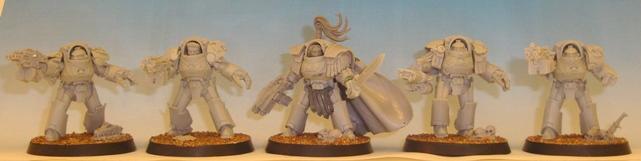 Female, Space Marines, Space Sharks, Terminator Armor