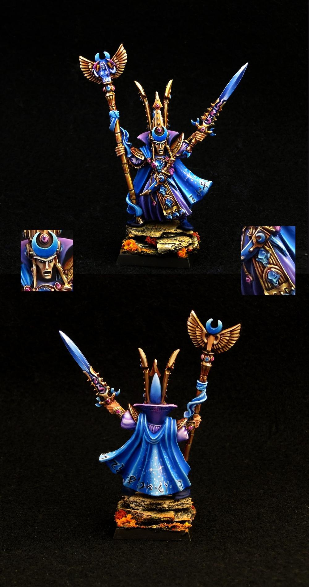 Games Workshop, High Elves, Teclis, Violet