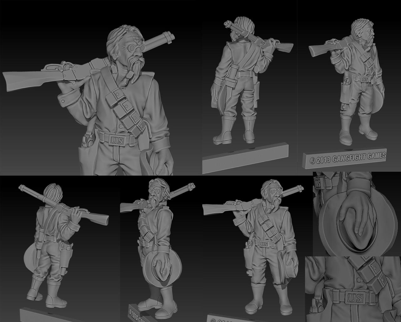 Wilde's Rangers - Corporal Thompson WIP