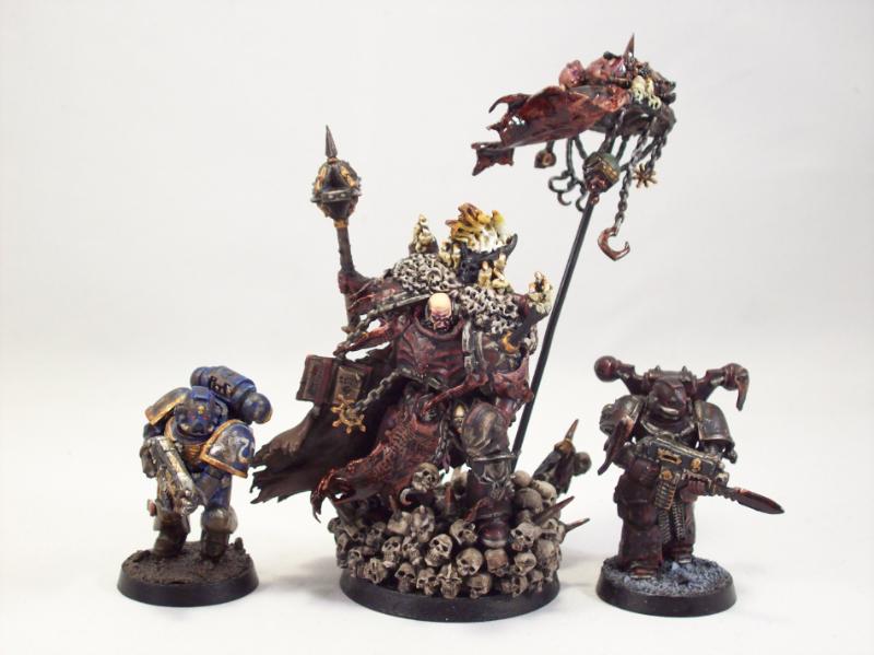 Artscale, Chaos Space Marines, Dark Apostle, True-scale, Warhammer ...