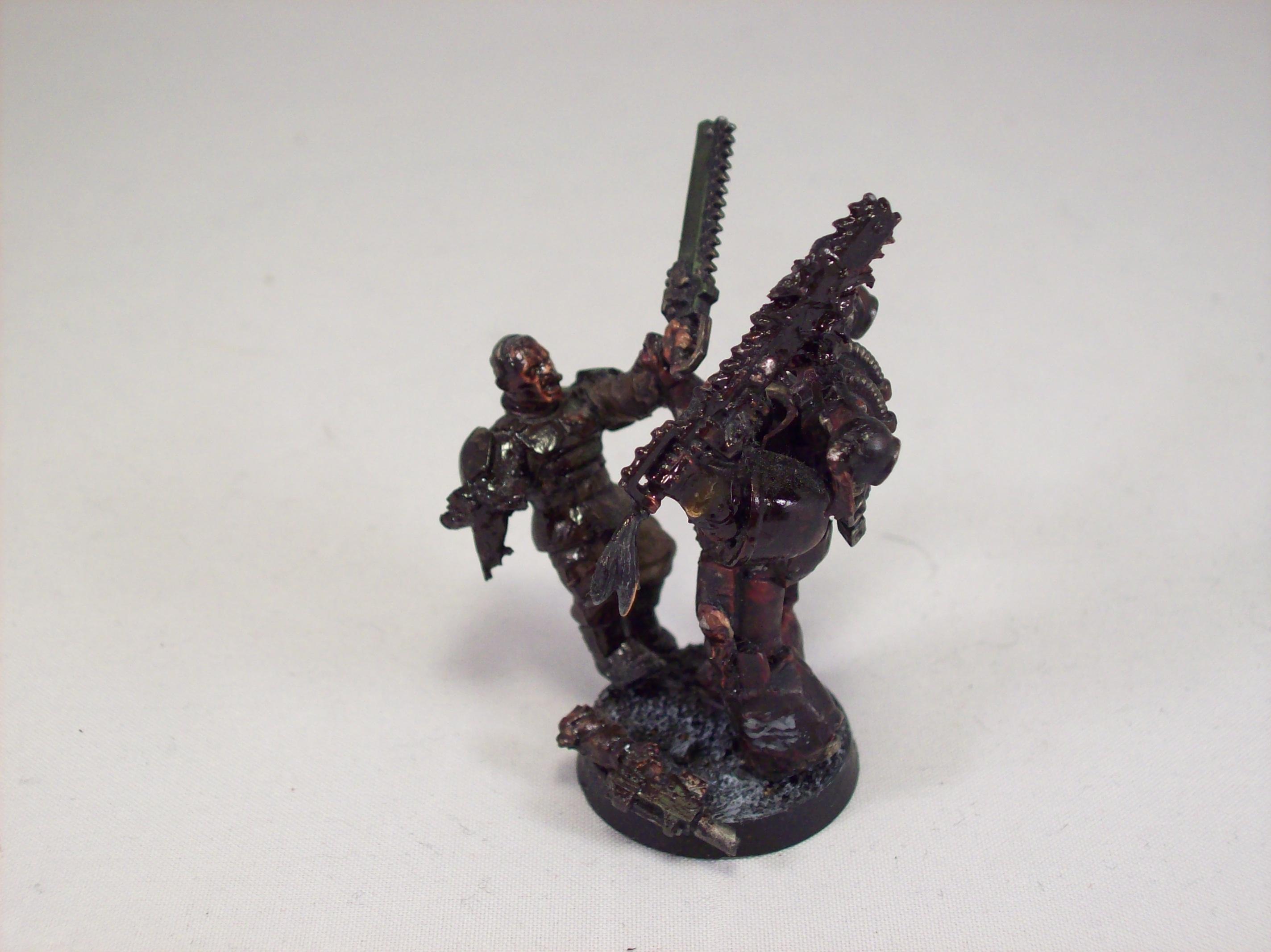 Chaos Space Marines, Duel, Games Workshop, Warhammer 40,000, Word Bearers