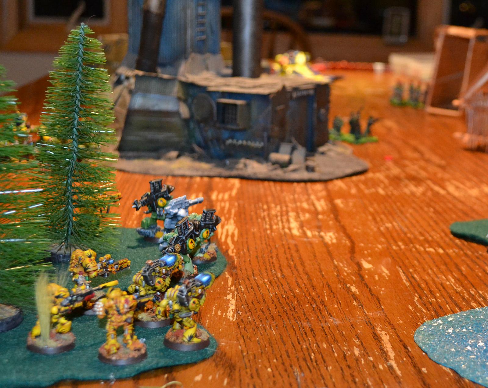 Battle Report, Mantis Warriros, Space Marines, Warhammer 40,000