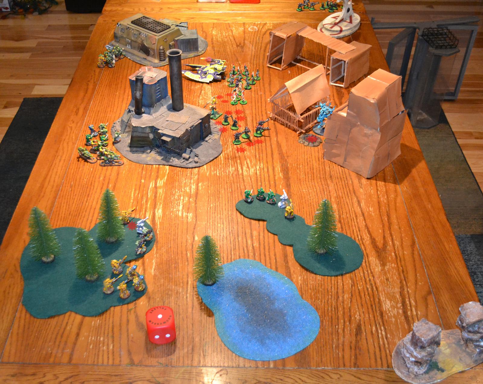 Battle Report, Mantis Warriros, Space Marines, Warhammer 40,000