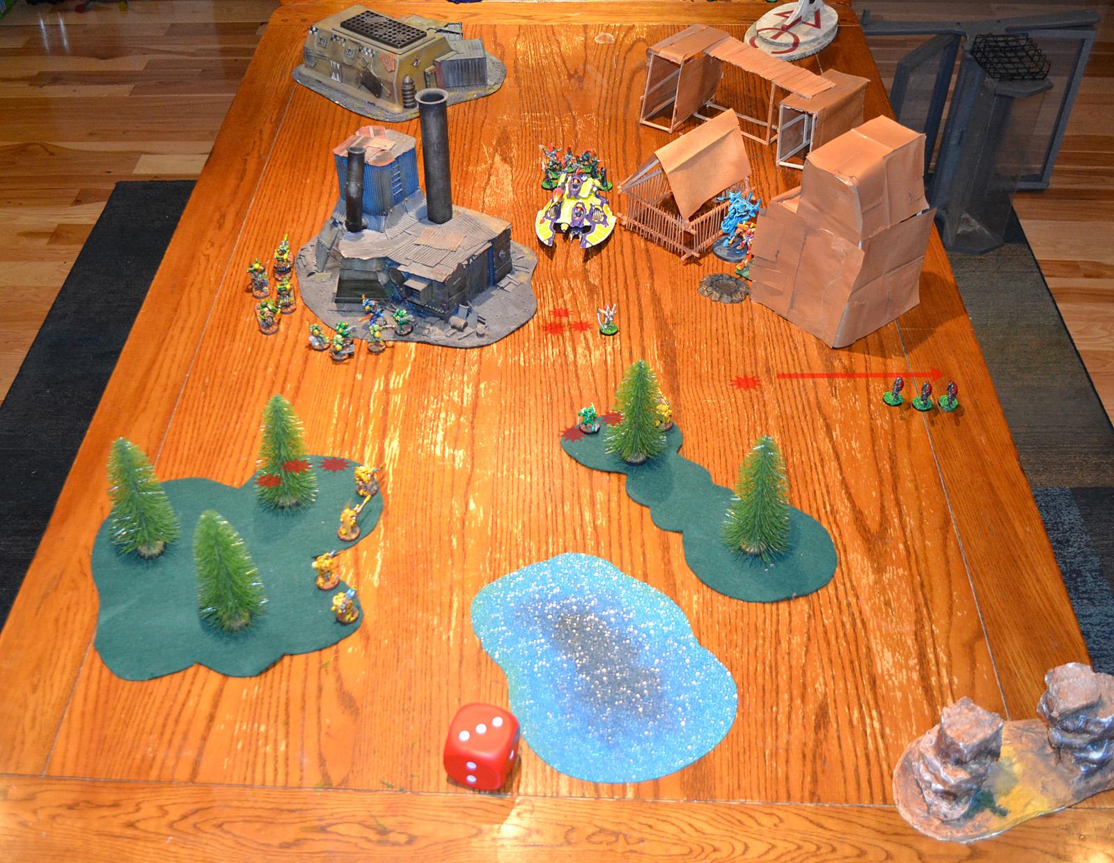 Battle Report, Mantis Warriros, Space Marines, Warhammer 40,000