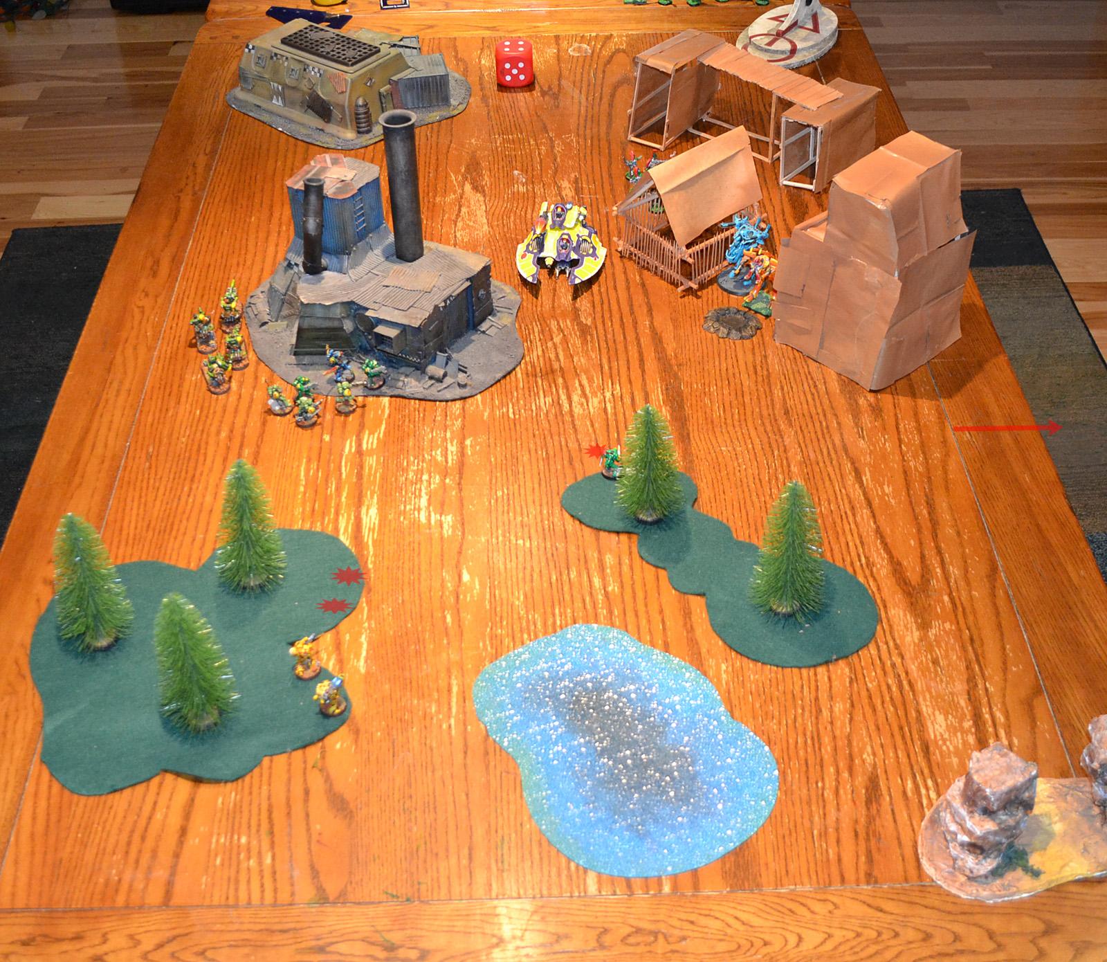 Battle Report, Mantis Warriros, Space Marines, Warhammer 40,000