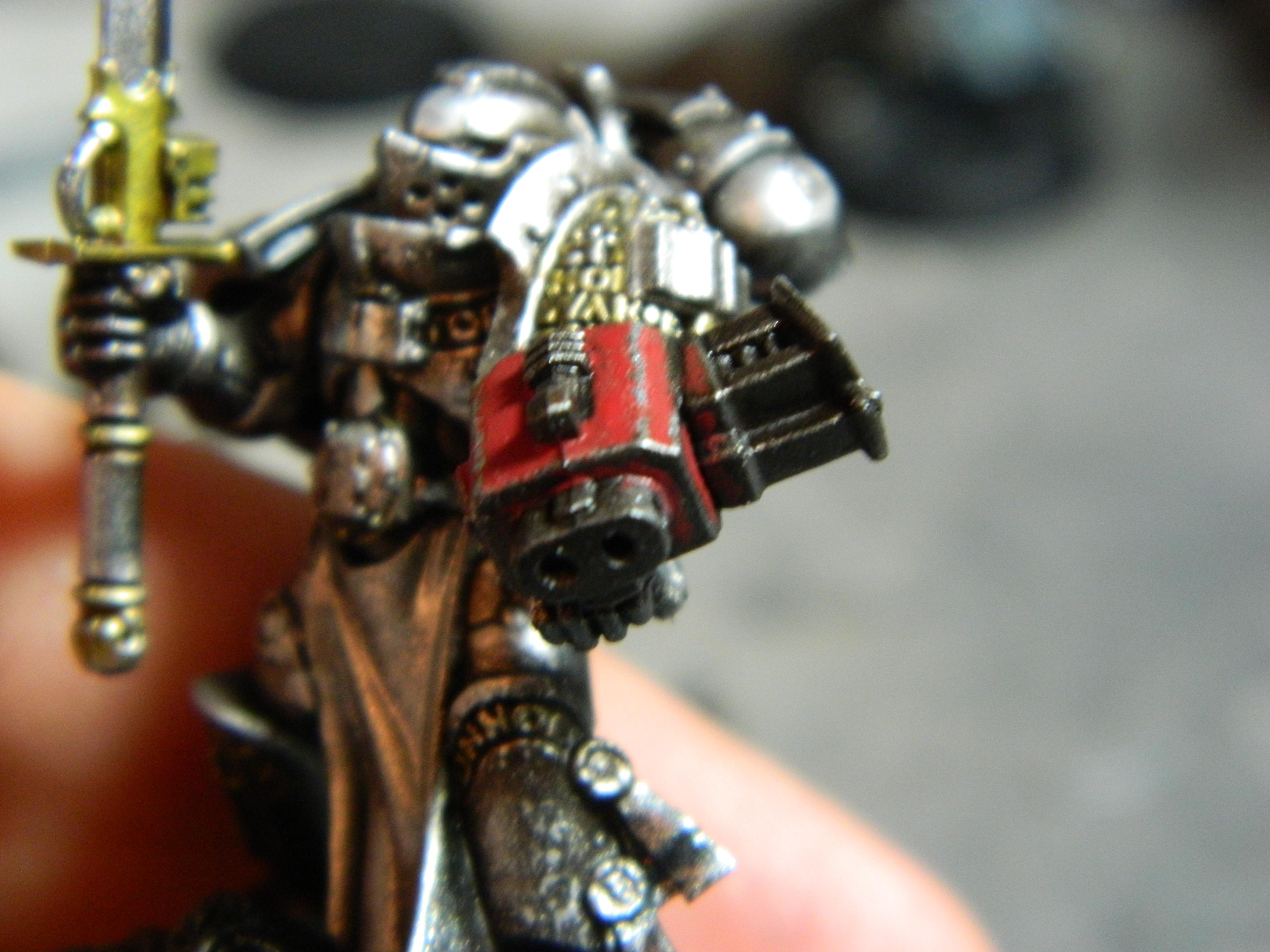 Damage, Force Weapon, Gk, Gray Knight, Grey Knights, Metal, Object Source Lighting, Paint Chipping, Psybolt, Weathered